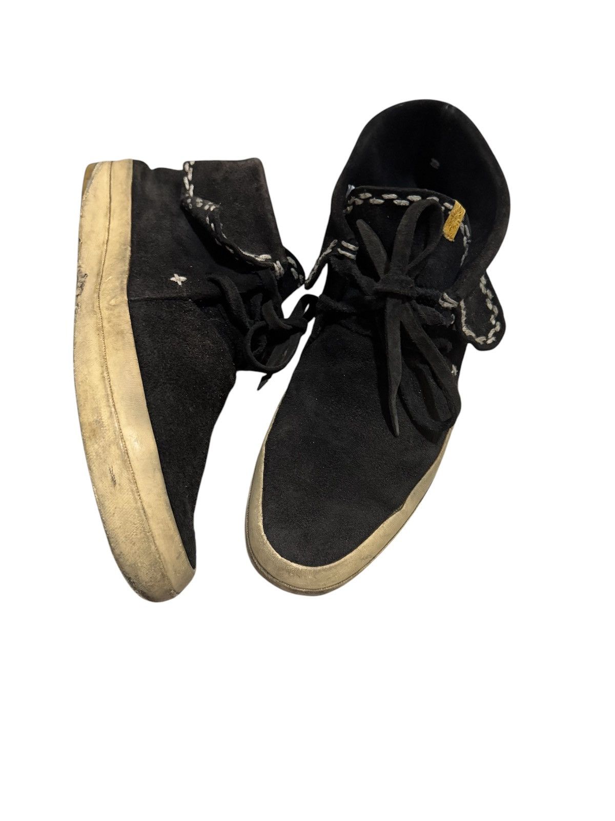 Visvim OG Visvim FLYNT HI Sashiko Suede High Cut Boots Size US 10 / EU 43 - 2 Thumbnail