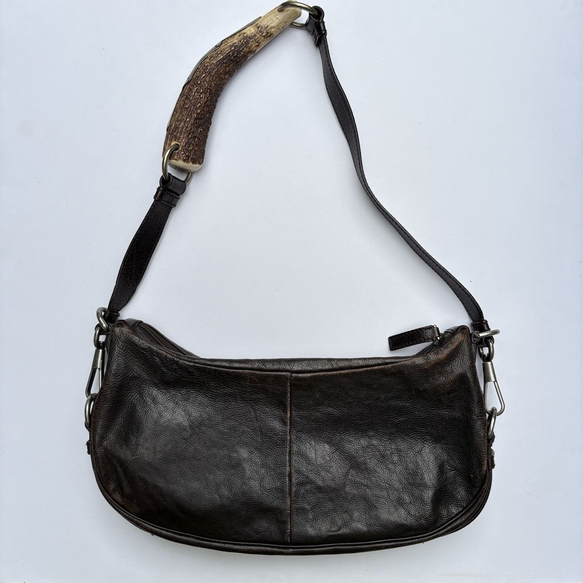 Yves Saint Laurent YVES SAINT LAURENT by Tom Ford BLACK LEATHER MOMBASA BAG Size ONE SIZE - 5 Thumbnail
