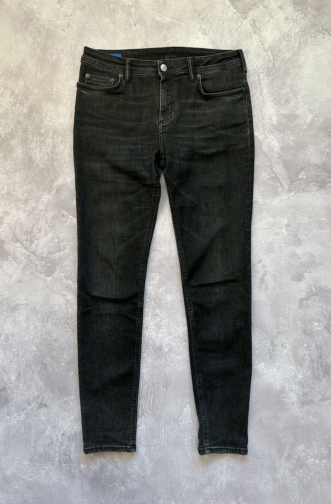 Acne Studios ACNE STUDIOS Bla Konst Clim Used Blk Black Size 30/34 Jeans Size 30" / US 8 / IT 44 - 4 Thumbnail