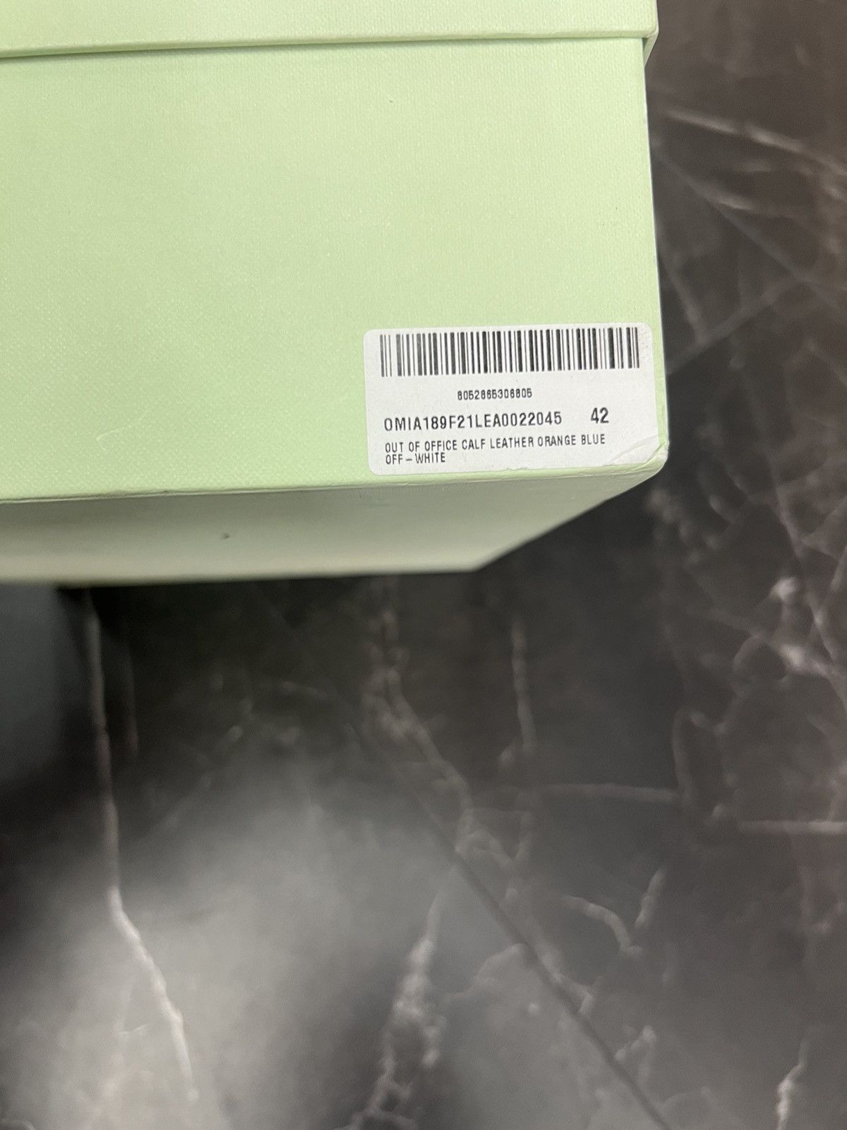 Off-White Off-White Out of the Office “Orange / Blue” Size US 9.5 / EU 42-43 - 6 Thumbnail