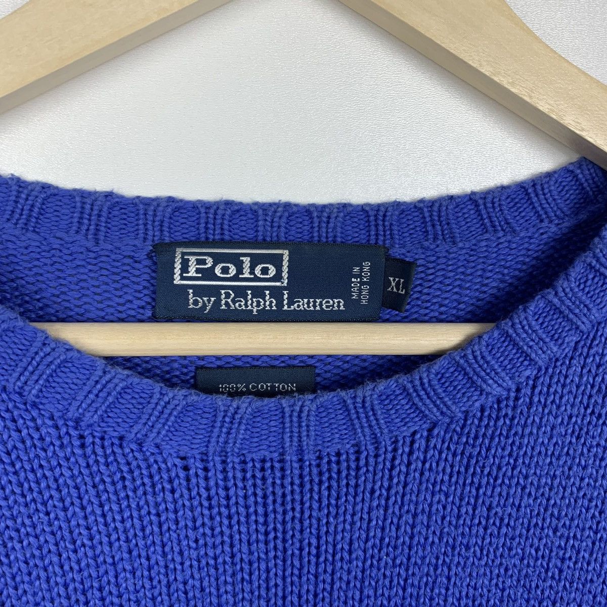 Polo Ralph Lauren Vintage Polo Ralph Lauren Heavyweight Knit Sweater Y2K Size US XL / EU 56 / 4 - 7 Thumbnail