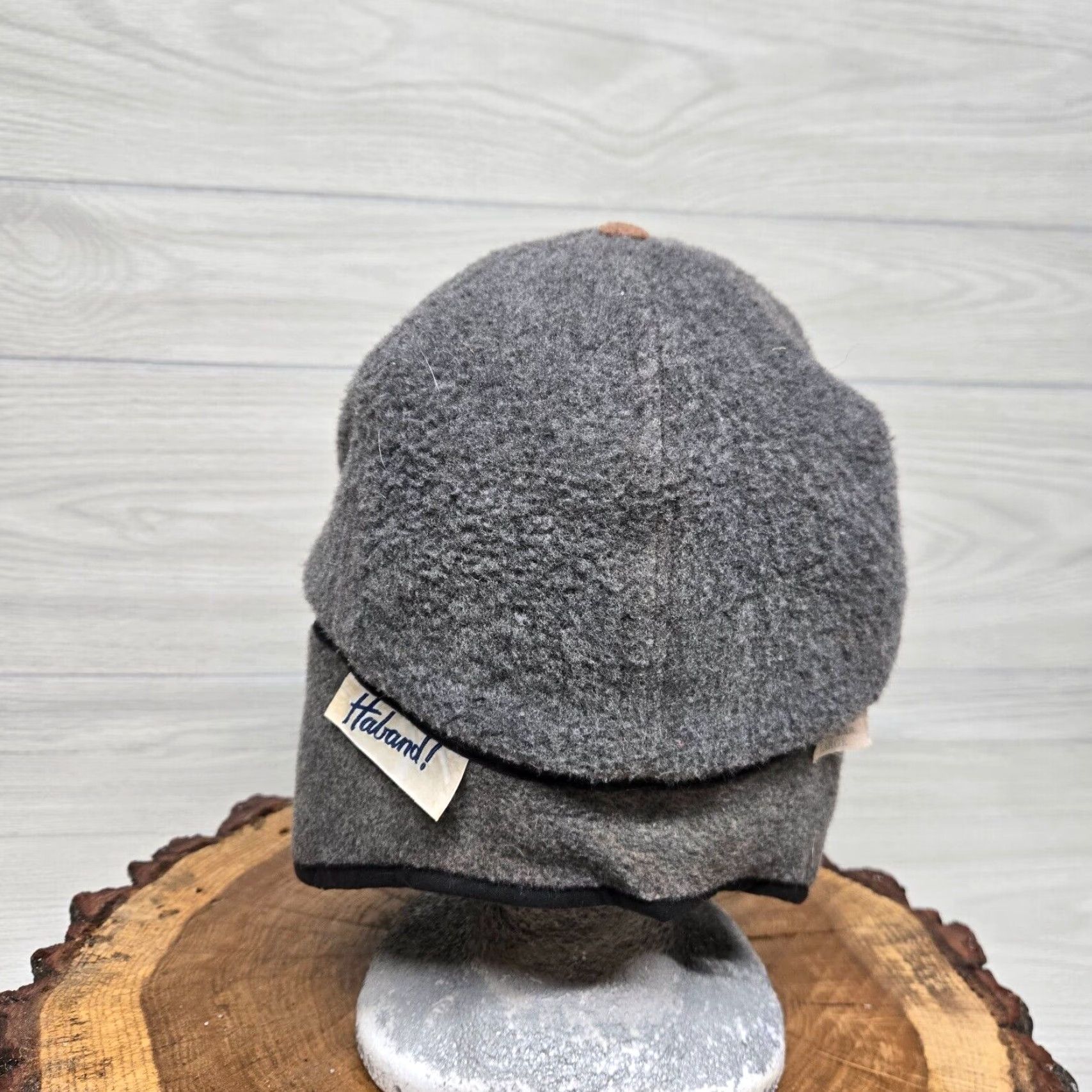 Haband VINTAGE Haband Wool Baseball Cap Adult Large Gray Size ONE SIZE - 3 Thumbnail