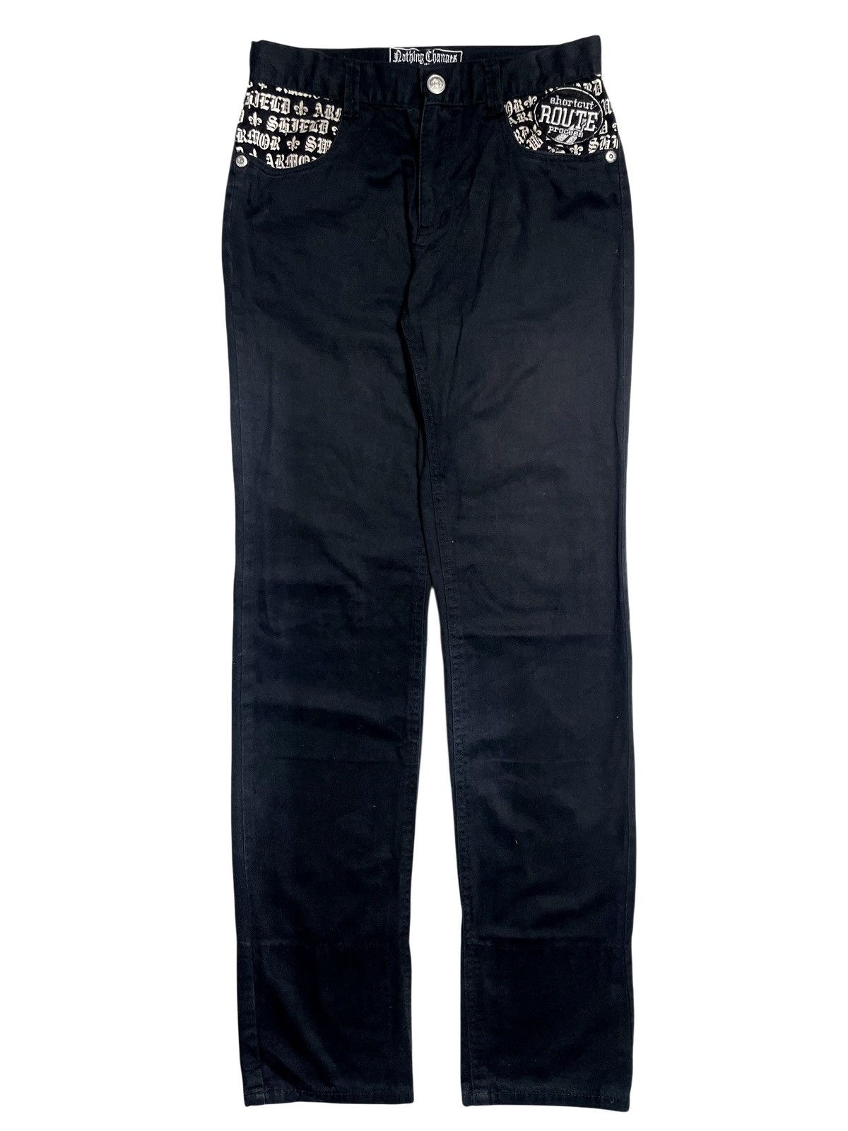 If Six Was Nine 2000’s Nothing Changes Unless I Act - Gothic Pants Size US 29 - 2 Thumbnail