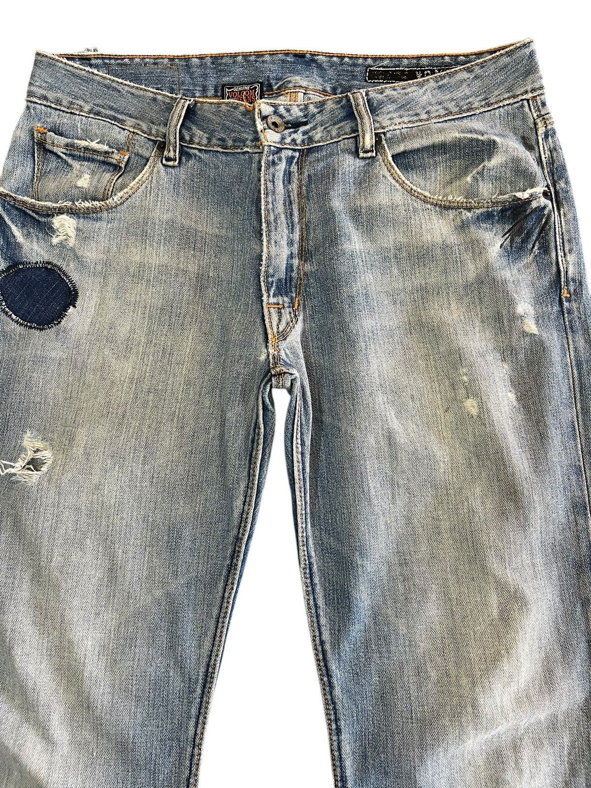 4GSELLER × Volcom Vintage Volcom Flare Distressed Denim Size US 33 - 2 Thumbnail