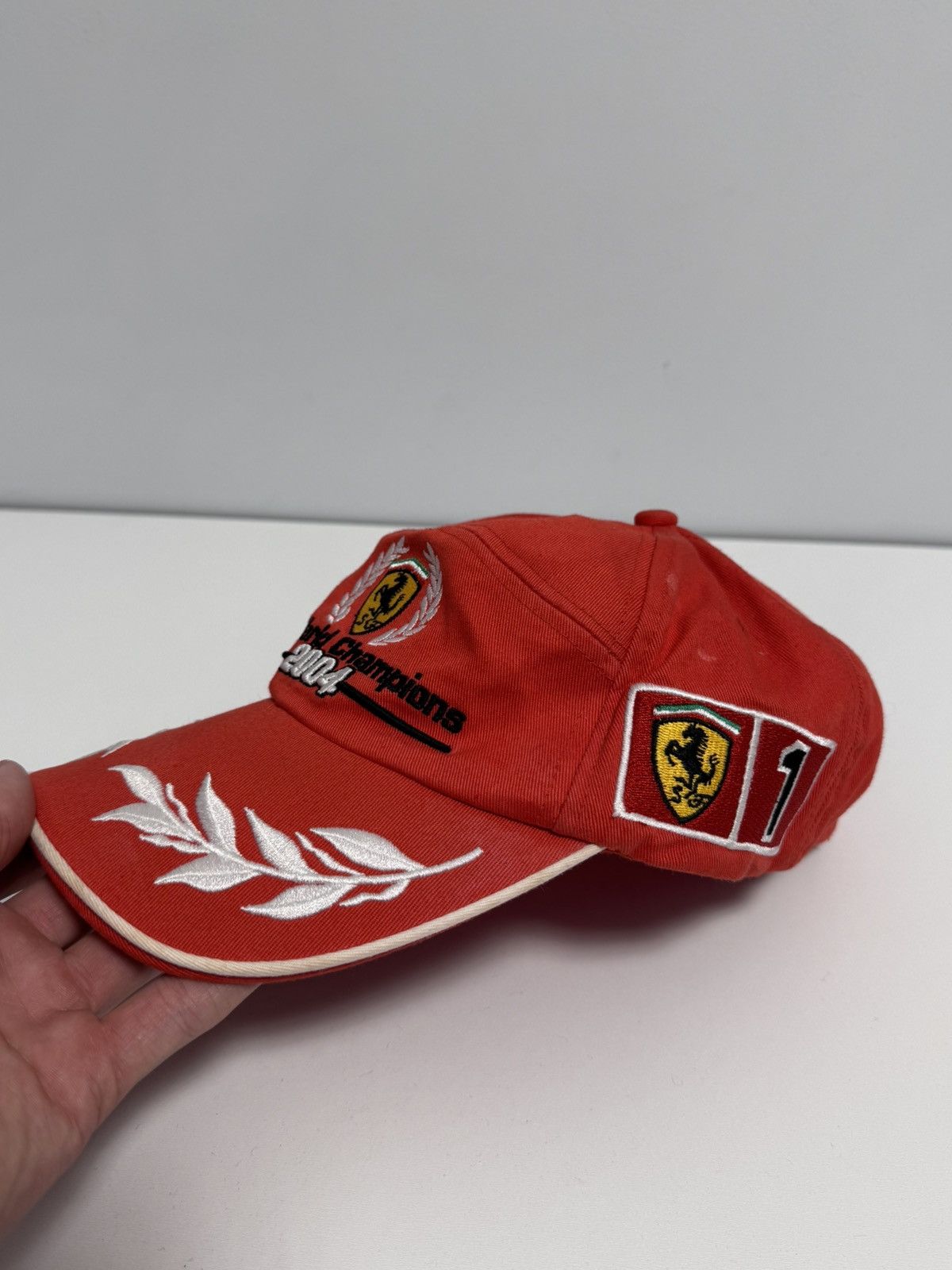 Vintage Ferrari Cap 2004 F1 Vintage Size ONE SIZE - 5 Thumbnail