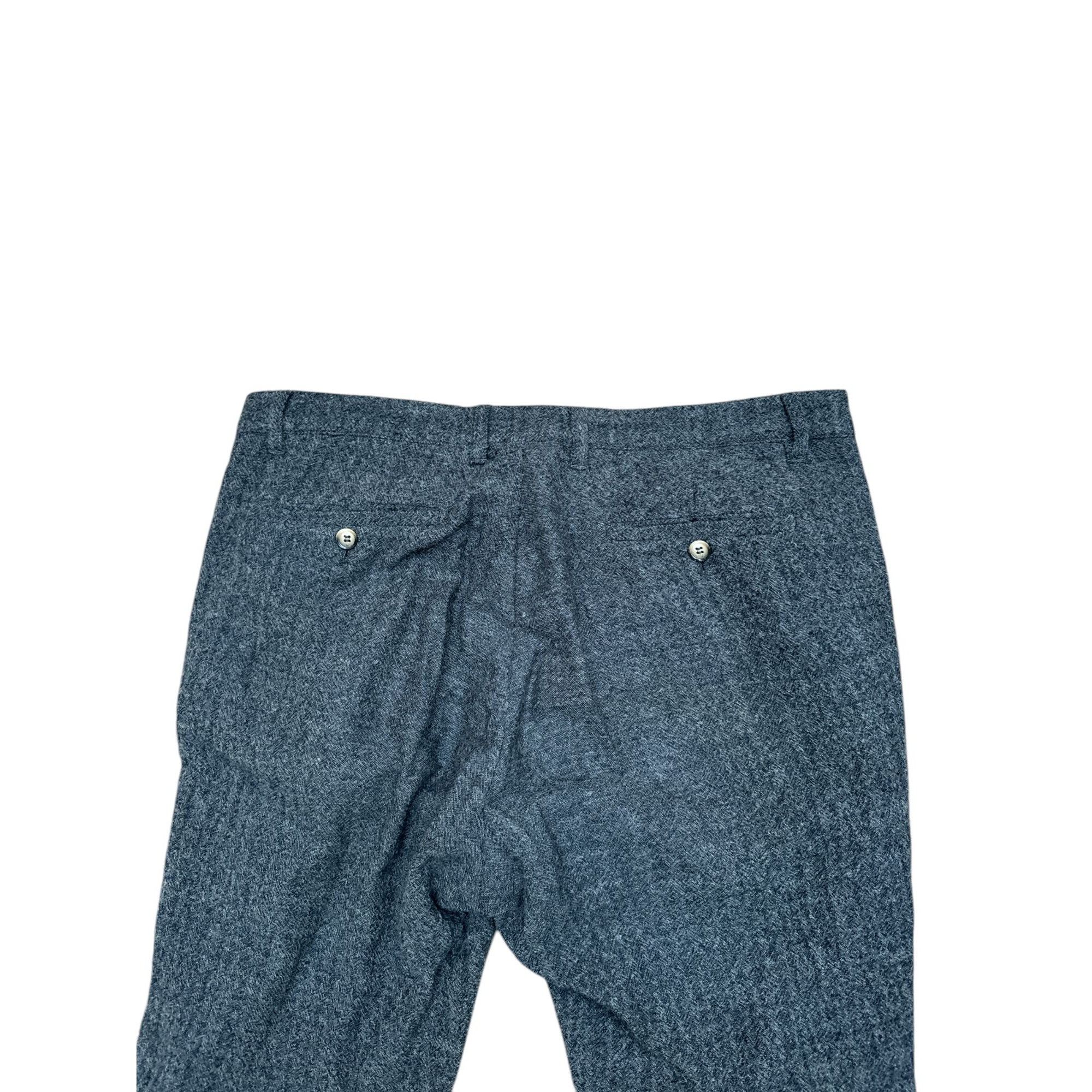 Commune De Paris Grey Wool Pants Size US 32 / EU 48 - 4 Thumbnail