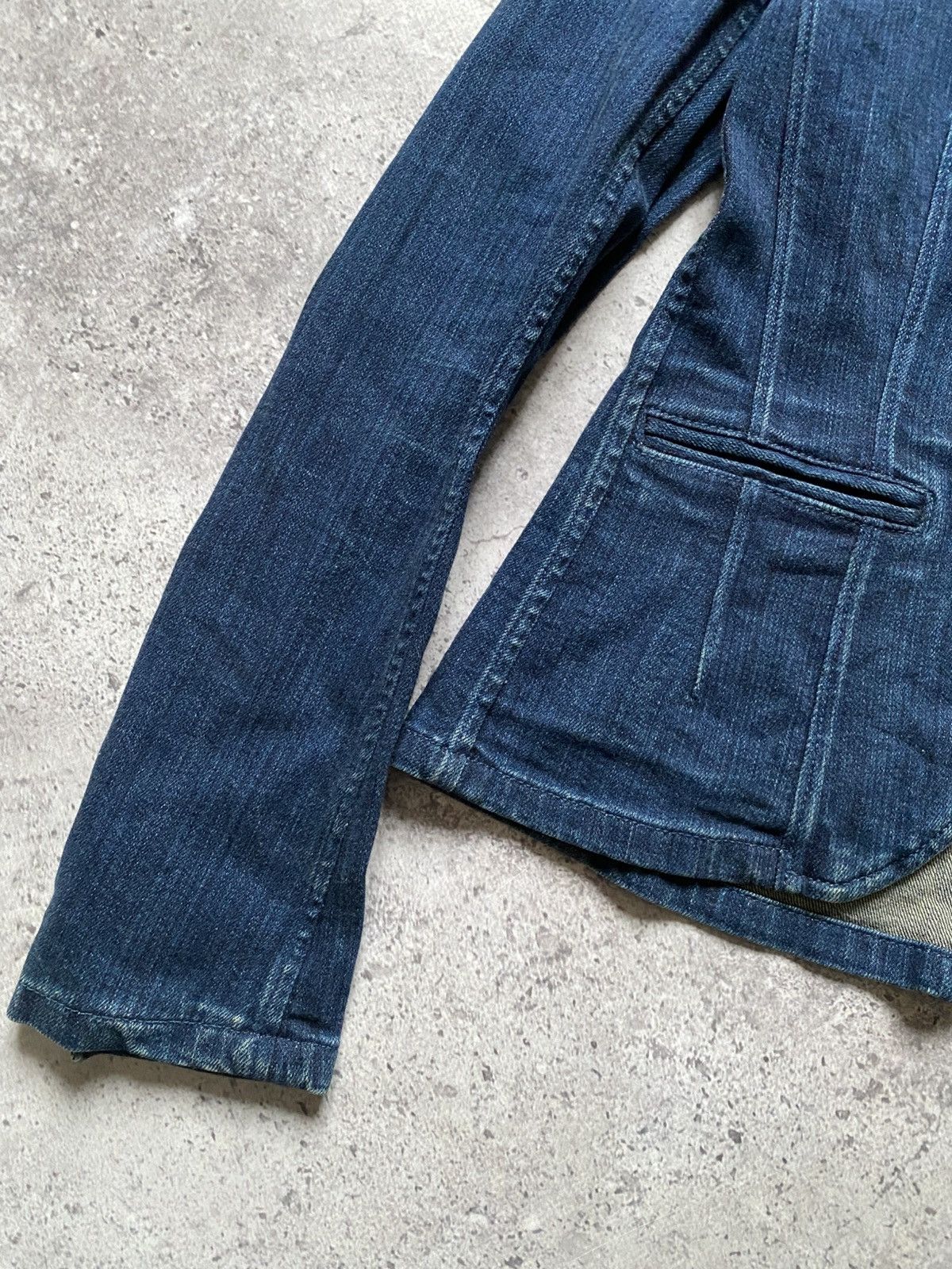 Ralph Lauren Ralph Lauren Women’s Denim Blazer Jacket One-Button Blue 6 Size M / US 6-8 / IT 42-44 - 5 Thumbnail