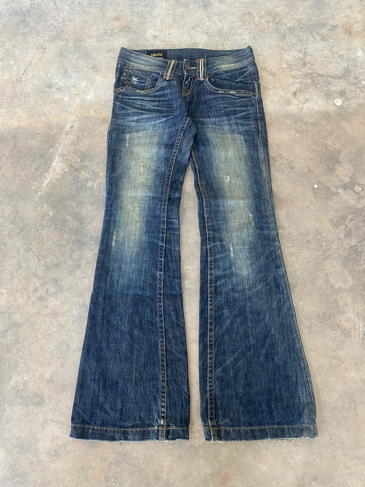 Hysteric Glamour ‼️FINAL DROP‼️ Lolita Mudwash Jeans Punk Grunge Lgb Size 29" - 1 Thumbnail