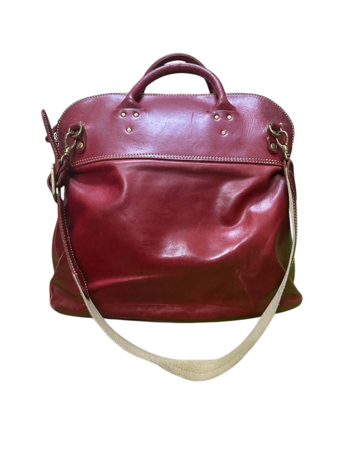 Japanese Brand Porco Rosso leather bag 2 ways Size ONE SIZE - 2 Thumbnail