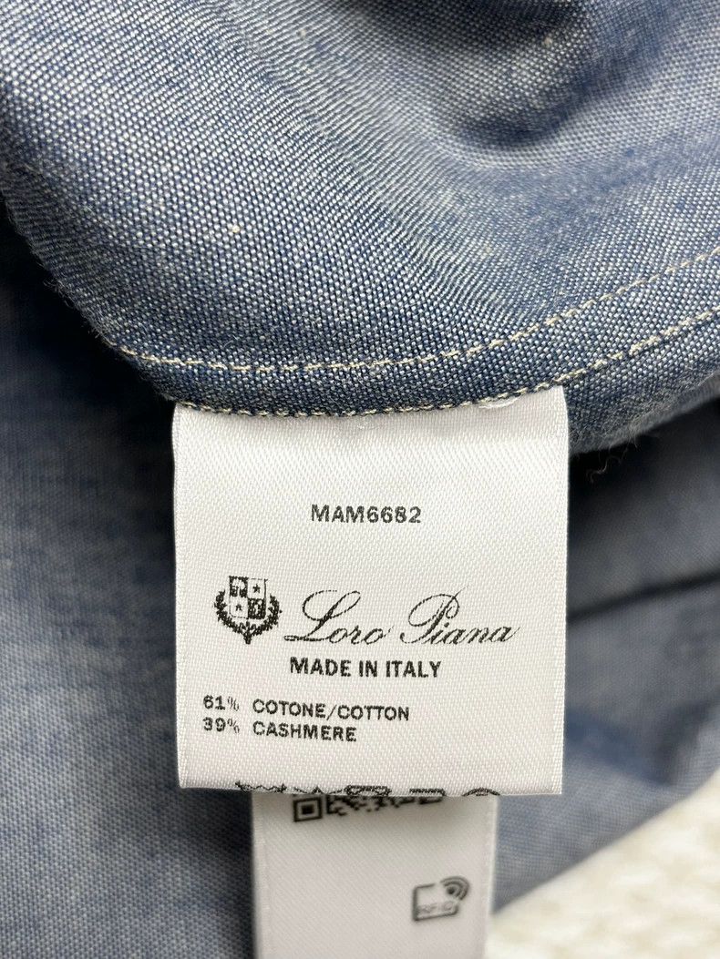 Loro Piana LORO PIANA long-sleeved T-shirt, long-sleeved blouse Size US M / EU 48-50 / 2 - 5 Thumbnail