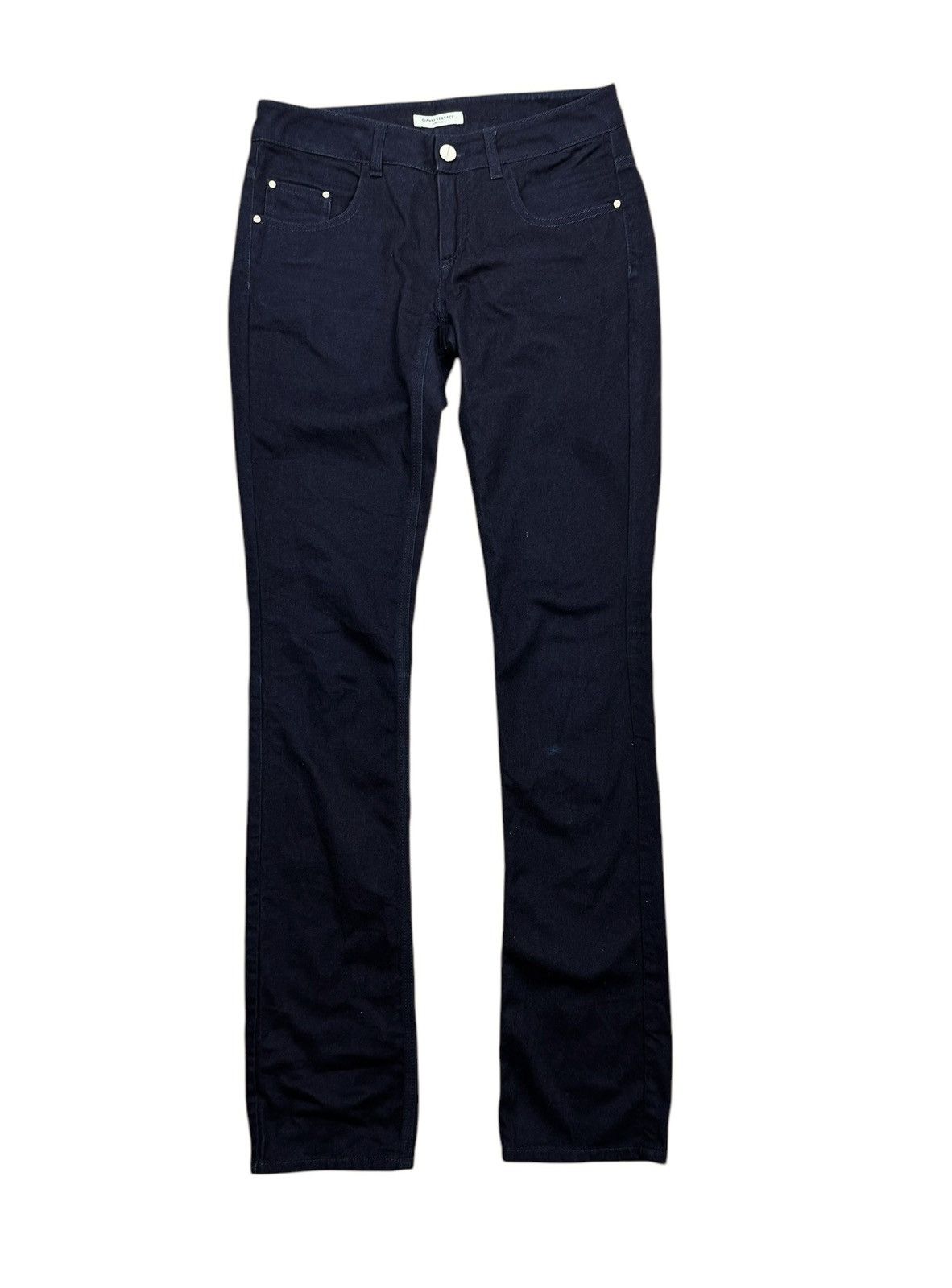Versace Gianni Versace Couture Dark Blue Jeans Bootcut size 27 Size 27" / US 4 / IT 40 - 8 Thumbnail
