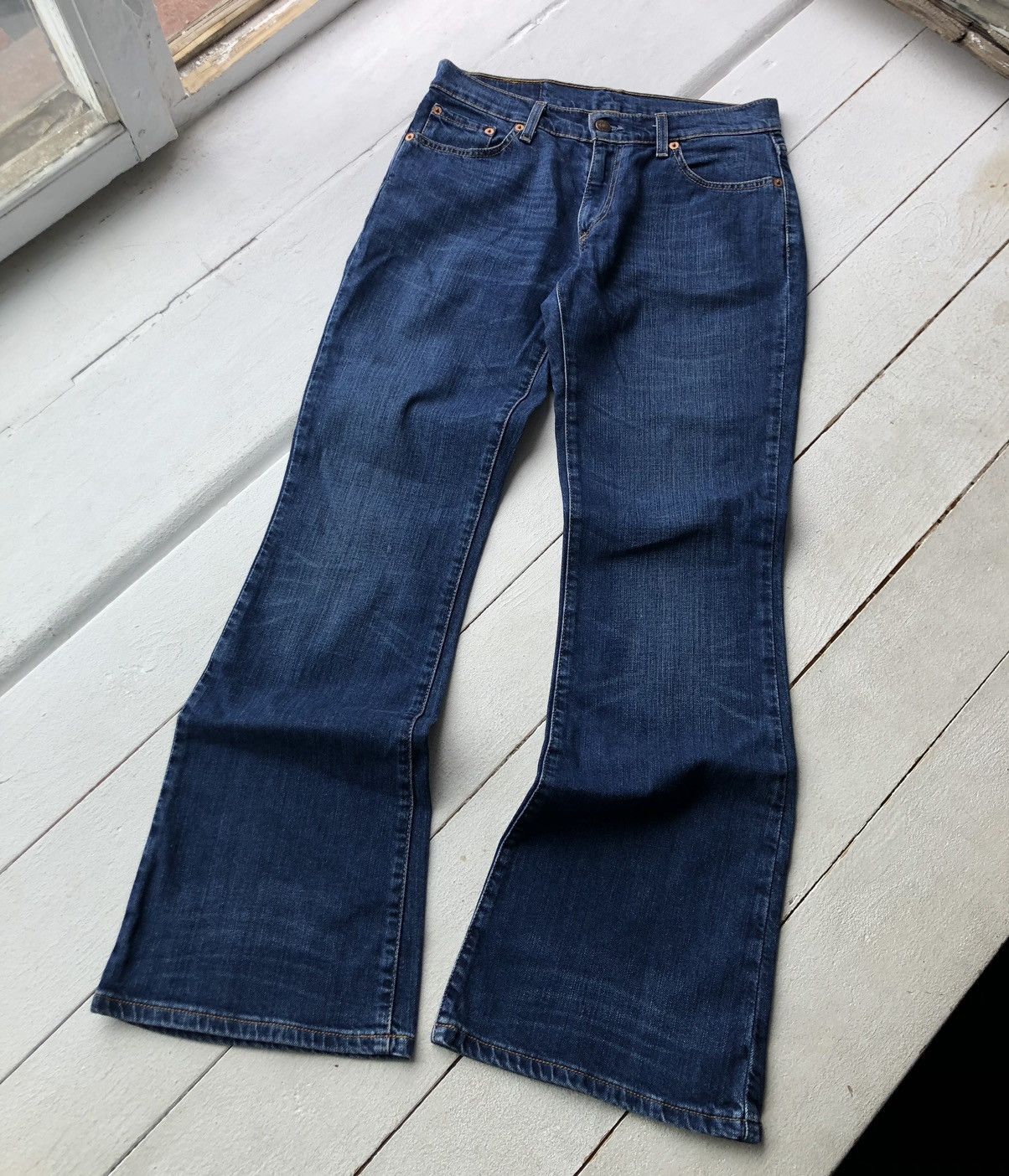 Levi's Vintage Levi’s very rare vintage 00s Big Bell Bottom Opium Size 30" / US 8 / IT 44 - 1 Thumbnail