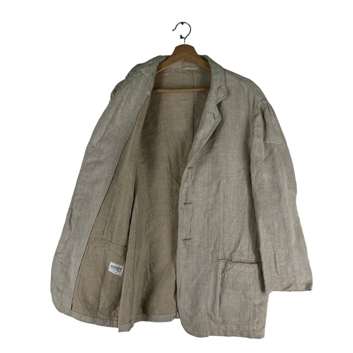 Armani Collezioni 🔥VINTAGE CHORE JACKET ARMANI COLLEZIONI MADE IN ITALY Size US M / EU 48-50 / 2 - 8 Thumbnail
