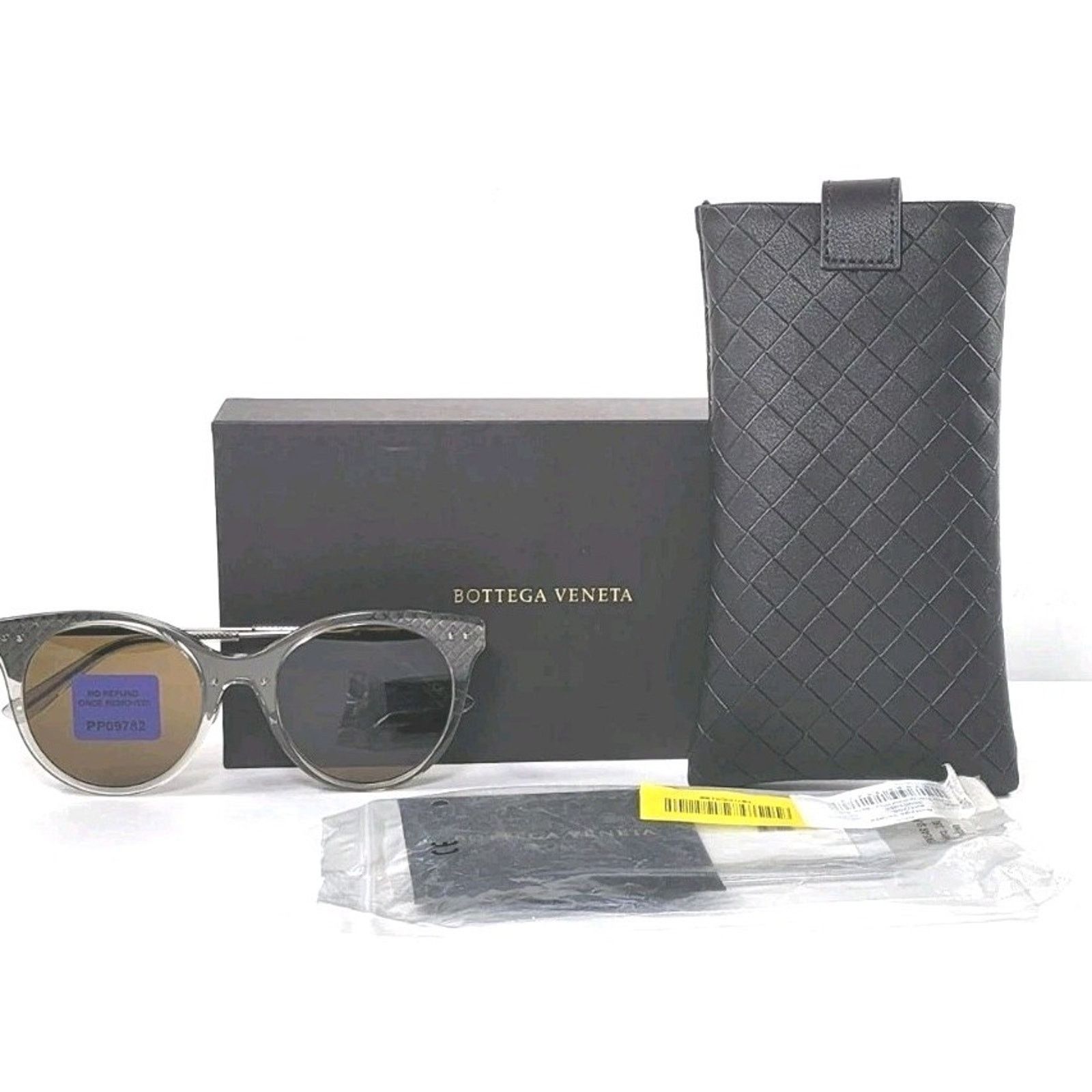 Bottega Veneta BOTTEGA VENETA Brown Cat Eye Sunglasses Item No. BV0143S 002 Size ONE SIZE - 2 Thumbnail