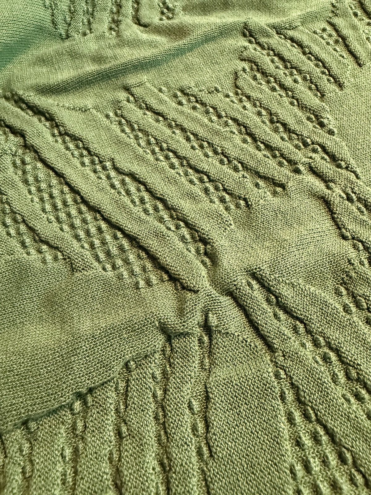 Other URBAN REVIVO Textured Green Tank Top Size US L / EU 52-54 / 3 - 3 Thumbnail