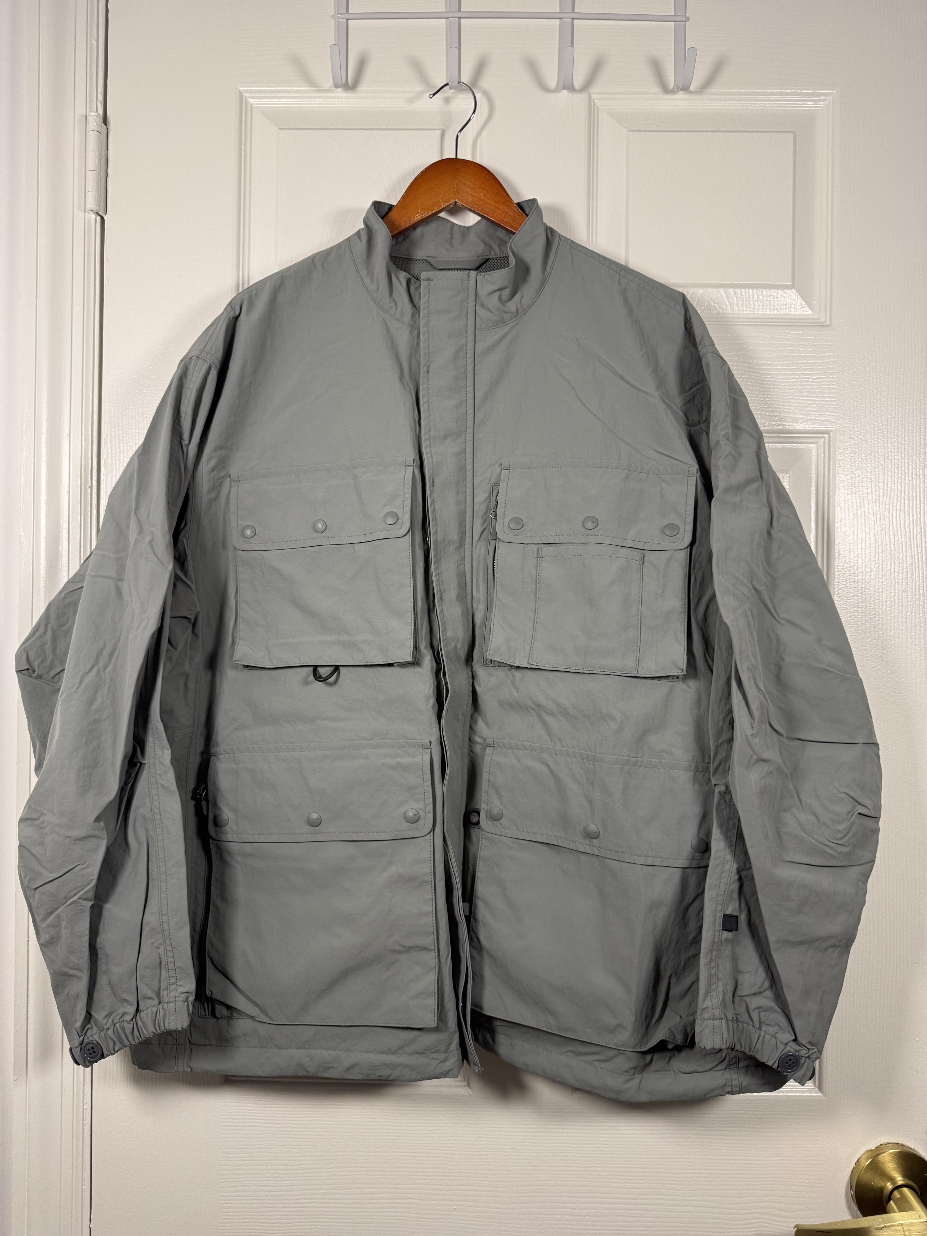 DAIWA PIER39 Tech Parachute Jacket Gray Medium Size US M / EU 48-50 / 2 - 1 Thumbnail