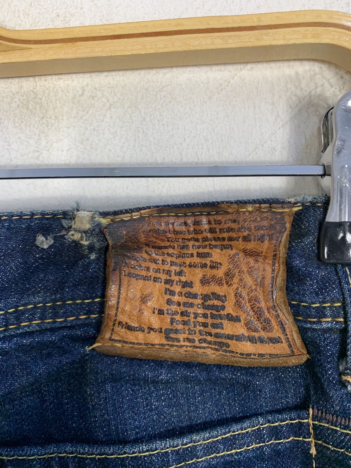 The Changeling 90s The Changeling Indigo Selvedge Denim Straight Cut Size US 28 / EU 44 - 8 Thumbnail