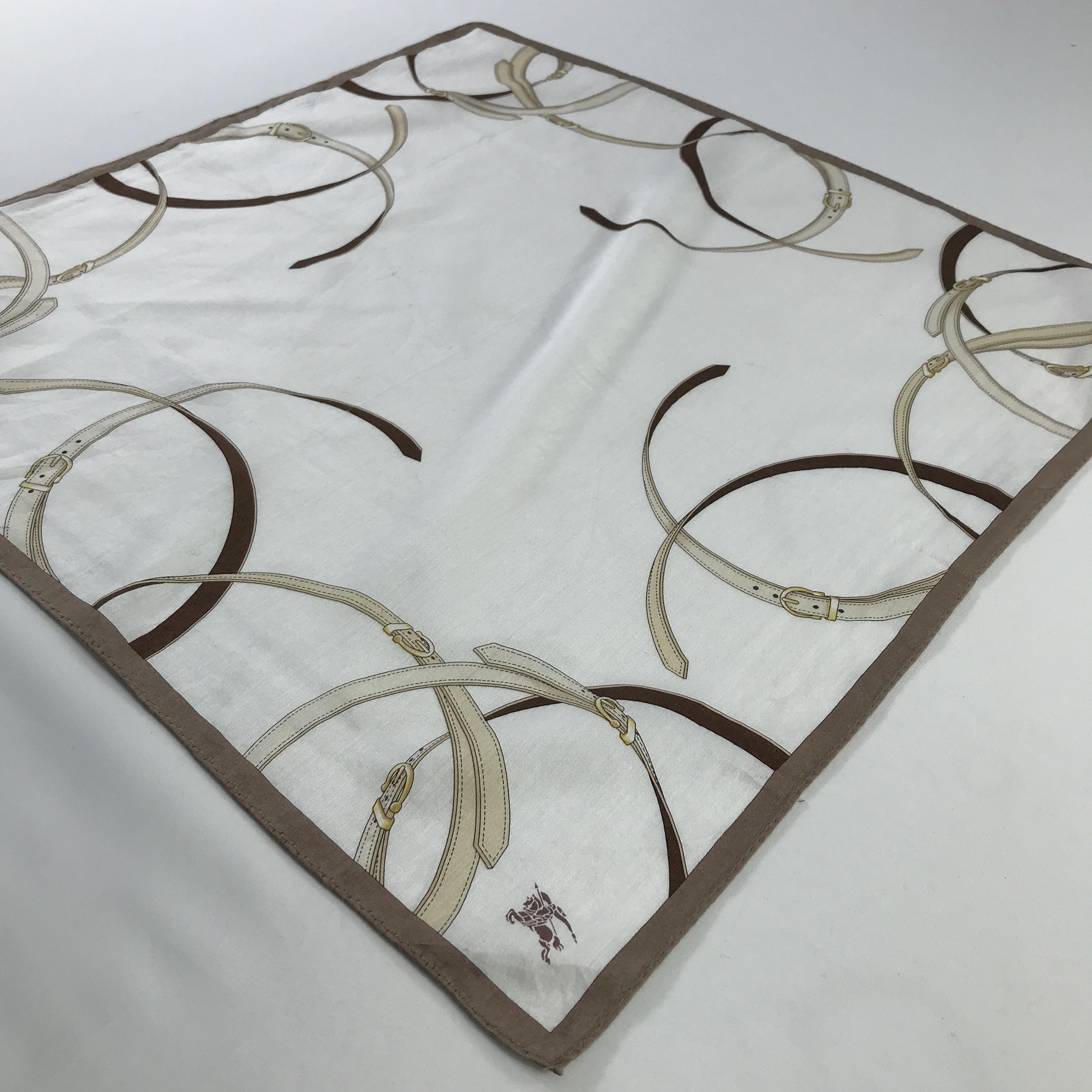 Burberry × Vintage Burberry Bandana / Handkerchief / Neckerchief - S950 Size ONE SIZE - 2 Thumbnail