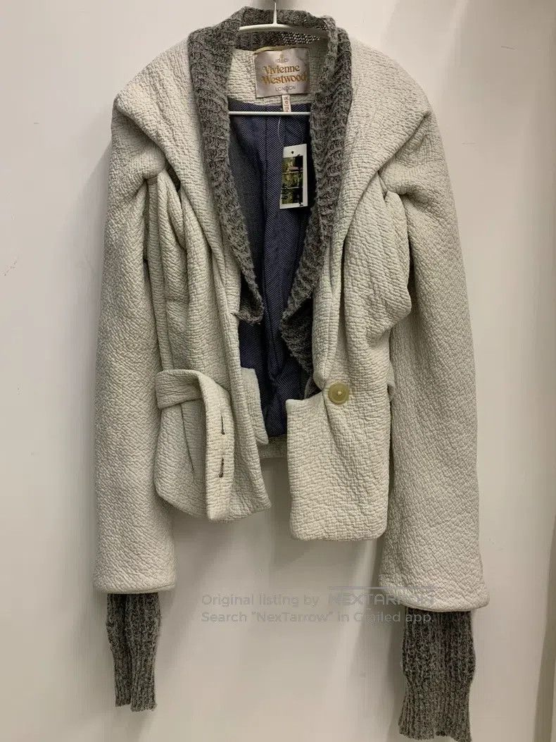 Vivienne Westwood Vivienne Westwood Gold Label Exclusive Wool Tailored Coat Size S / US 4 / IT 40 - 3 Thumbnail