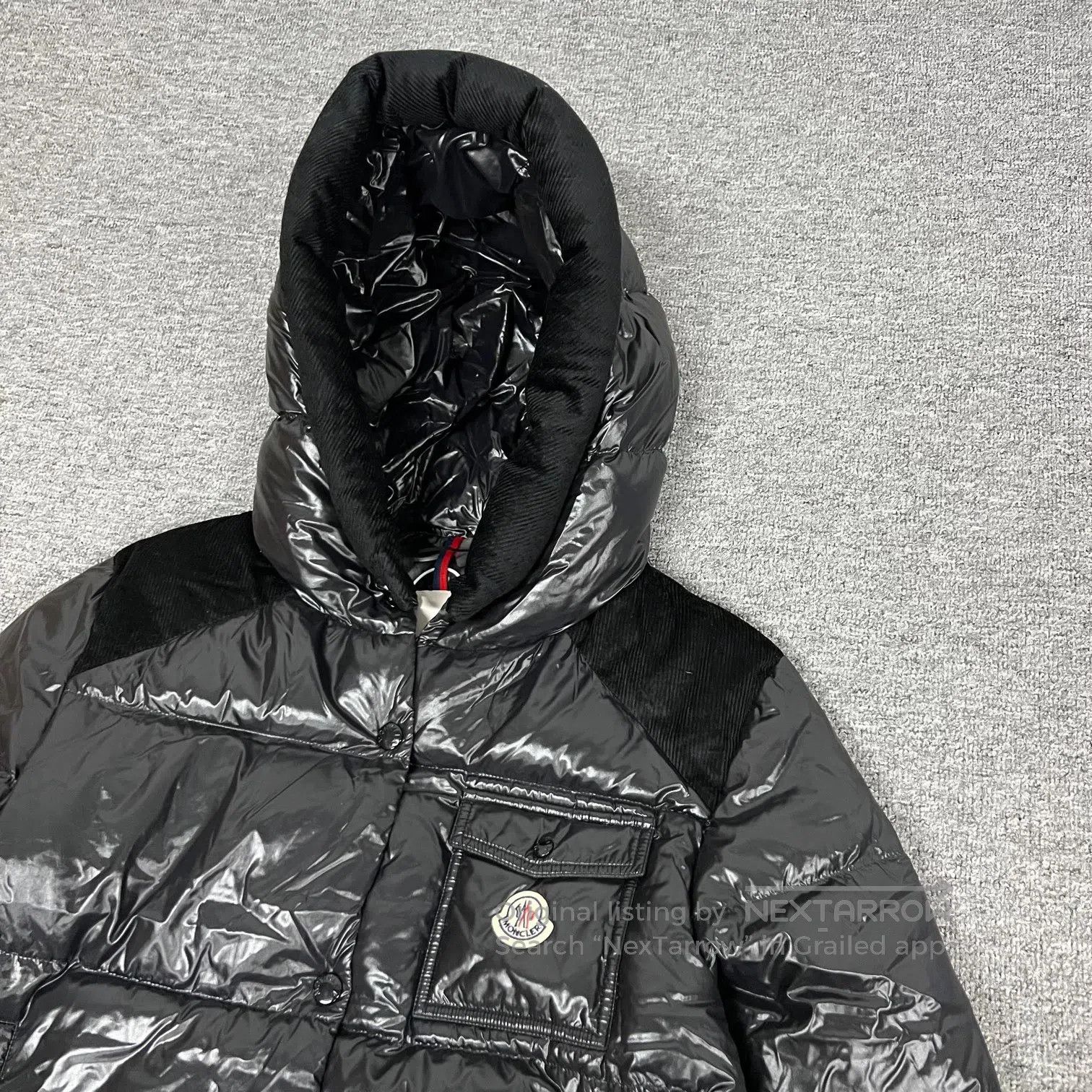 Moncler Moncler Fache corduroy patchwork design; logo on the front Size US XXL / EU 58 / 5 - 3 Thumbnail