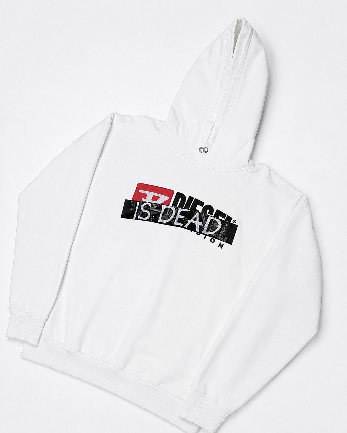 Diesel Diesel Hate Couture Division "Is Dead" Hoodie Mens White Size US L / EU 52-54 / 3 - 3 Thumbnail
