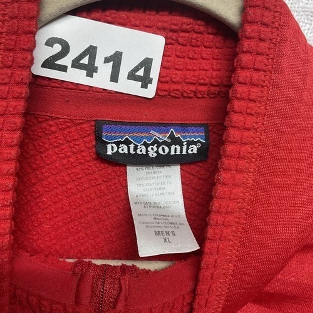 Patagonia Patagonia R Red 1/4 Zip Fleece Base Layer Sweater Men XL Size US XL / EU 56 / 4 - 2 Thumbnail