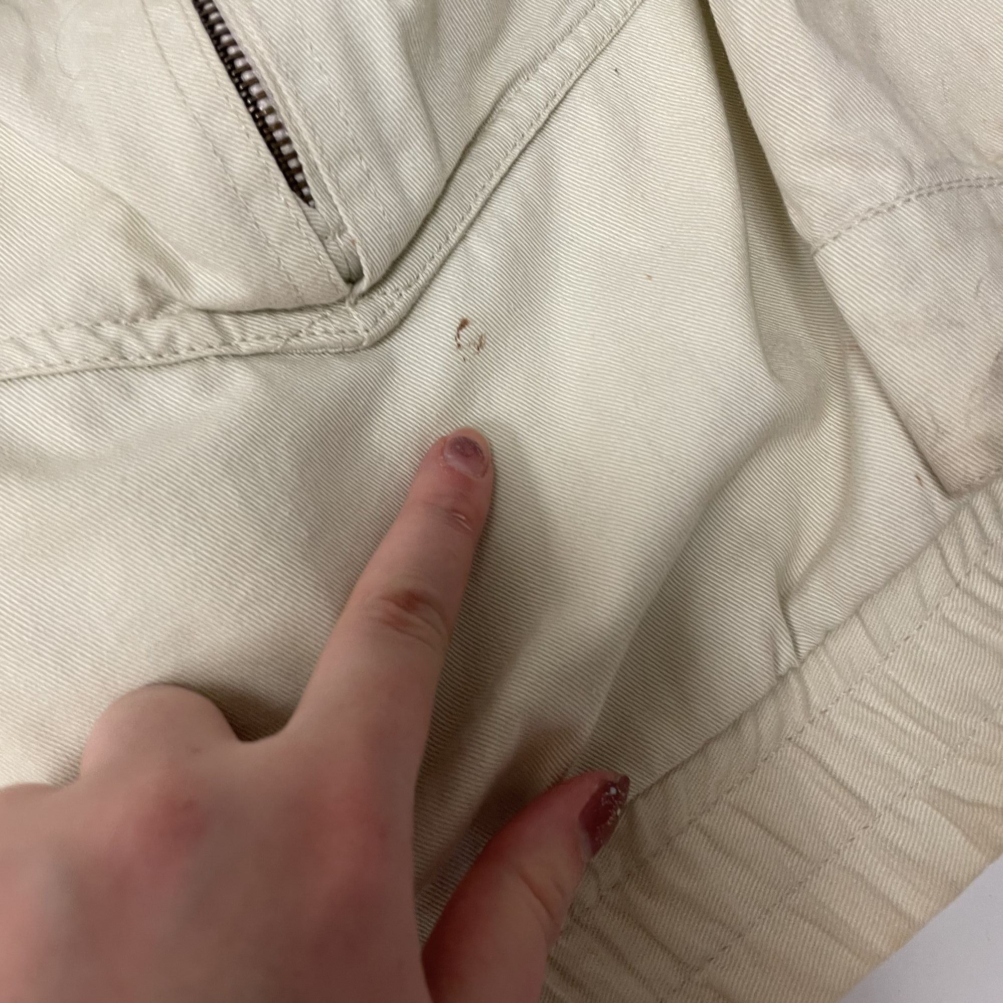 Other Vtg Weekends Outdoor Coat Cream Bomber Oversized Jacket Size US XL / EU 56 / 4 - 11 Thumbnail