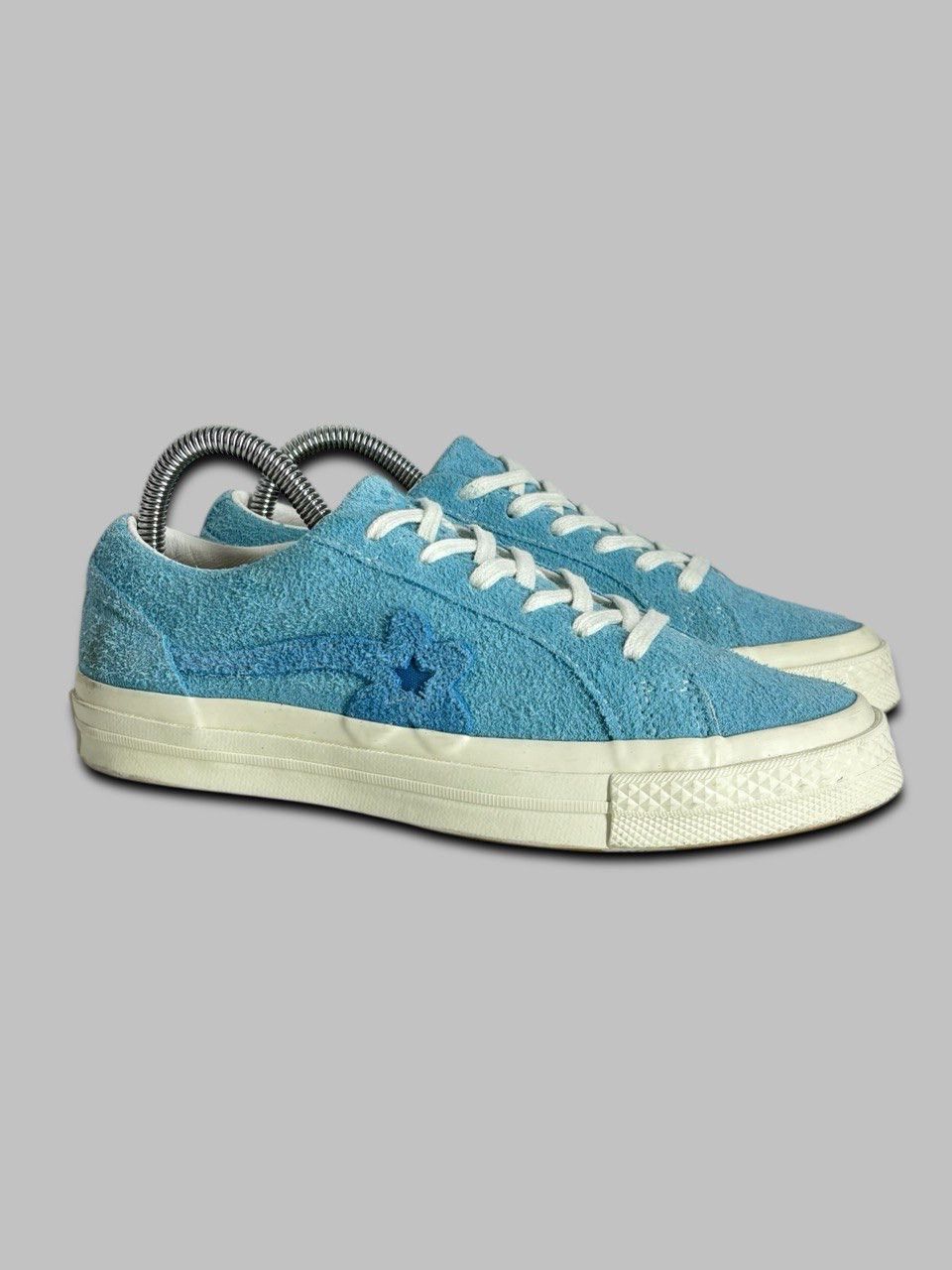 Converse × Golf le Fleur Golf Le Fleur x Converse Leather One Star Ox Bachelor Blue Size US 6 / IT 36 - 1 Thumbnail