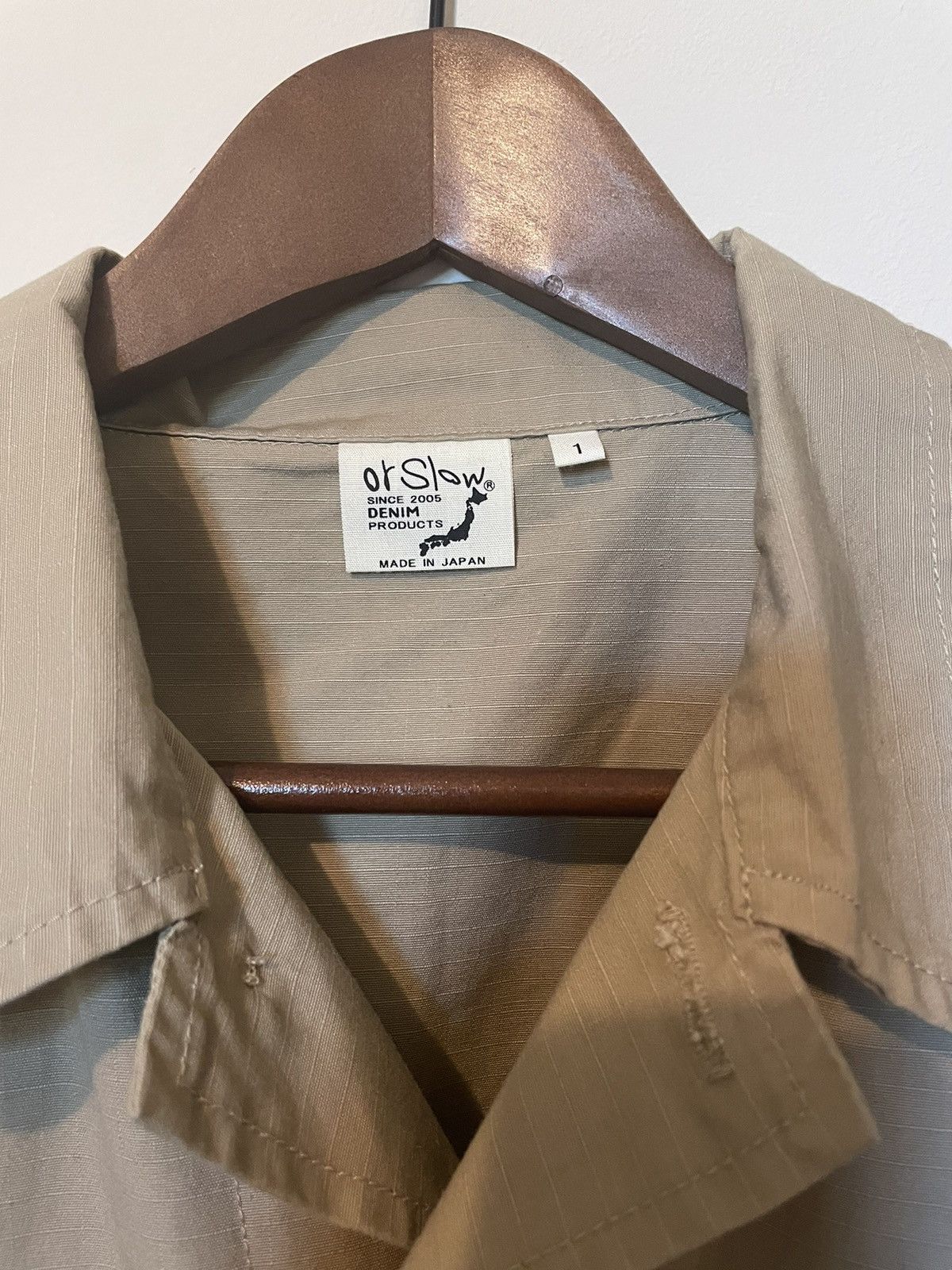 美品】orSlow いつい B.D.U JACKET made in JAPAN