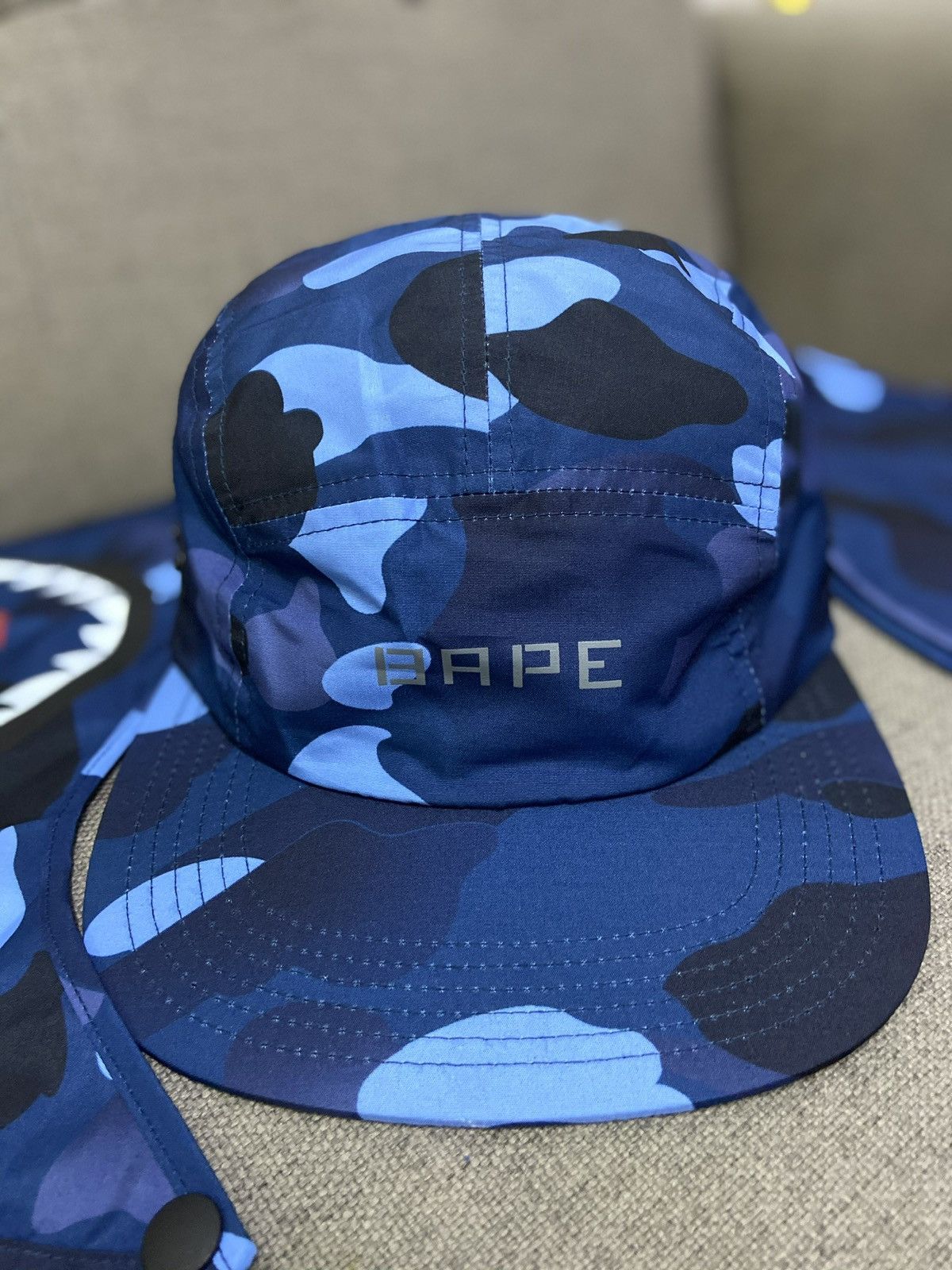 Bape Gradation Camo Mask 5 Panel Cap FW19 Size ONE SIZE - 10 Thumbnail