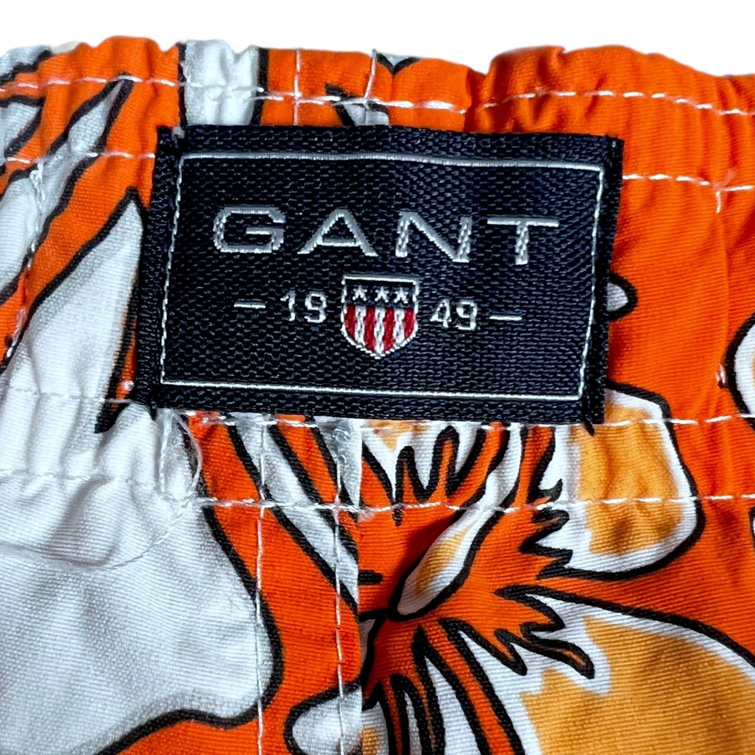 Gant Men's Gant Lined Hawaiian Swim Trunks + Compass Keychain - L Size US 36 / EU 52 - 3 Thumbnail