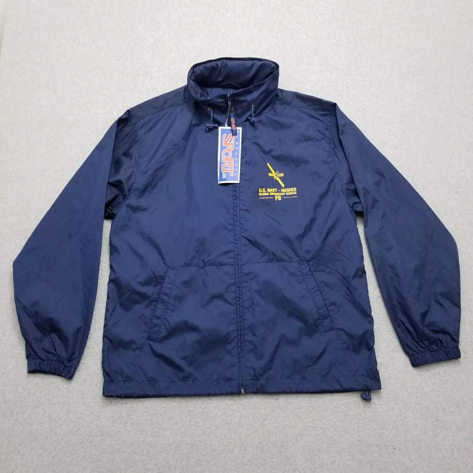 Dunbrooke Dunbrooke Sport Jacket Mens Small Blue Windbreaker Full Zip Size US S / EU 44-46 / 1 - 1 Thumbnail