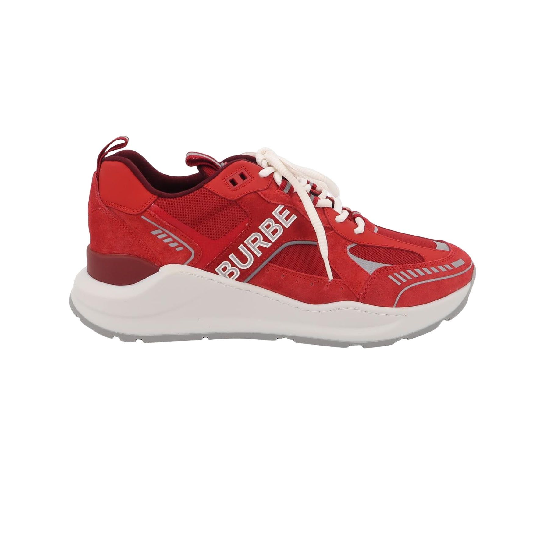 Burberry Burberry Suede Mesh Panel Sneakers 44 Size US 11 / EU 44 - 1 Thumbnail