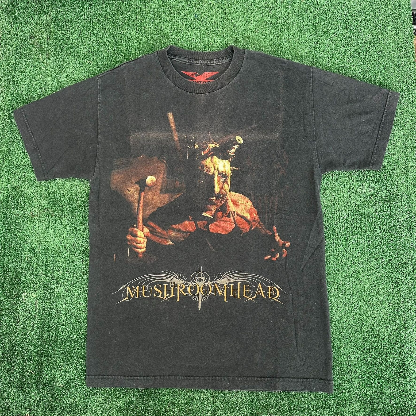 Band Tees Vintage Y2K Mushroomhead T-Shirt Heavy Metal Band Tee Size US M / EU 48-50 / 2 - 1 Thumbnail