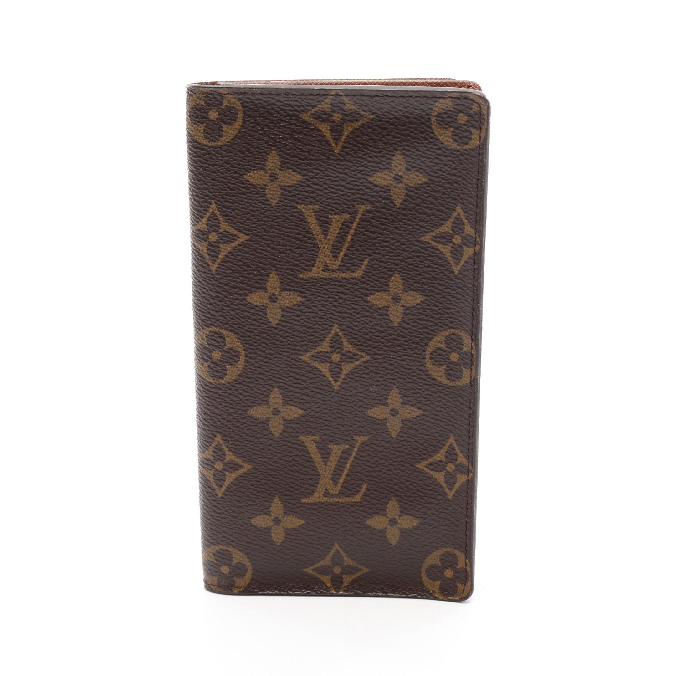 Louis Vuitton Louis Vuitton Portefeuille Carte De Credit Circle Monogram Bi-Fold Long Wallet Leather Brown Size ONE SIZE - 1 Thumbnail