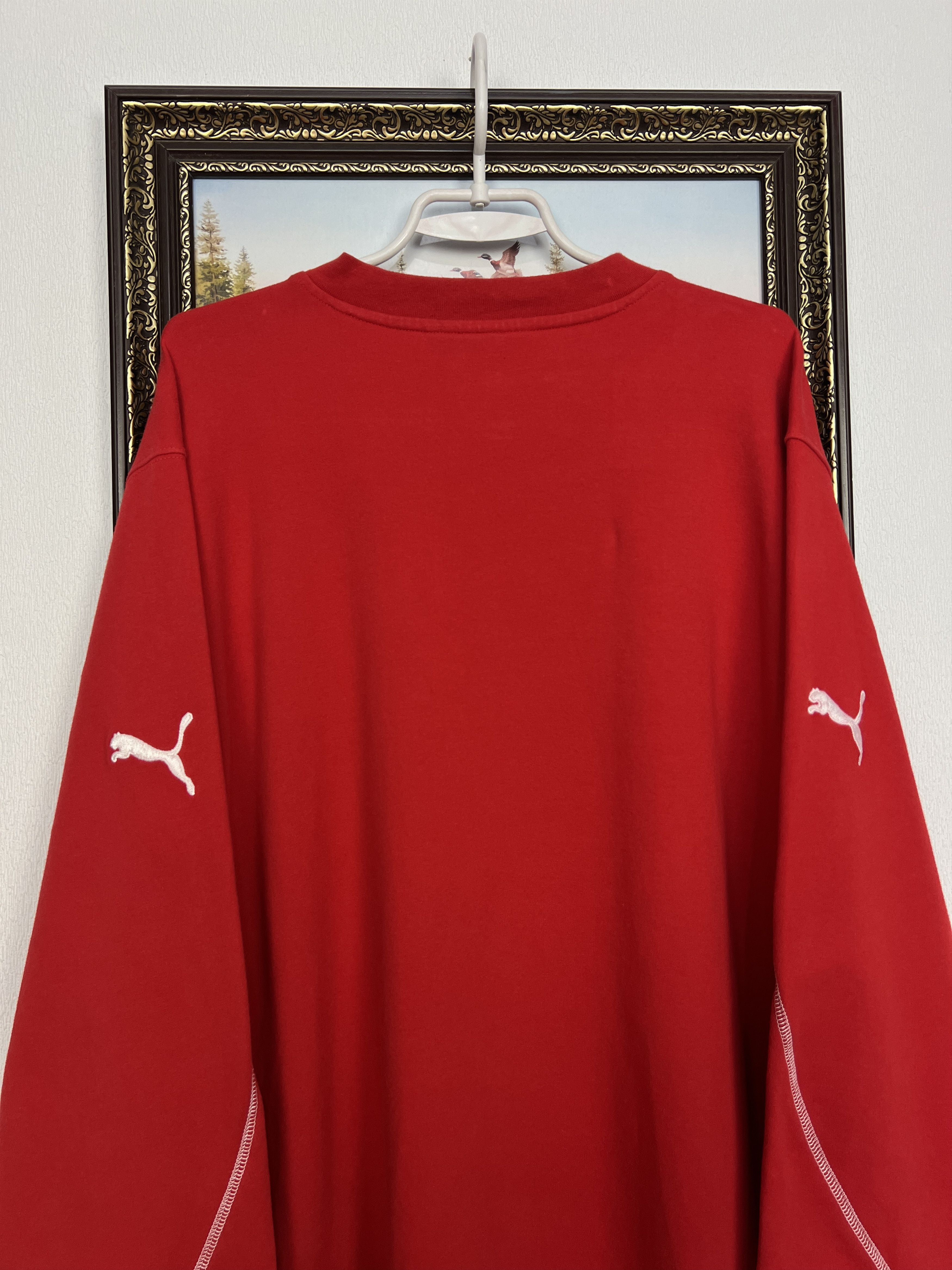 Puma Vintage Poland Football Train Sweatshirt Soccer Crewneck Size US XL / EU 56 / 4 - 9 Thumbnail