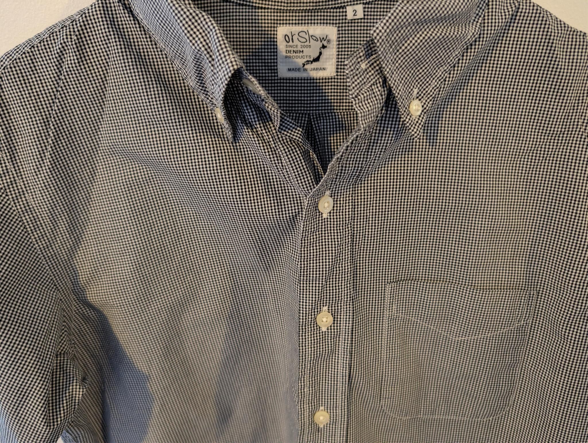 Orslow Orslow button down short sleeve shirt Size US M / EU 48-50 / 2 - 3 Thumbnail