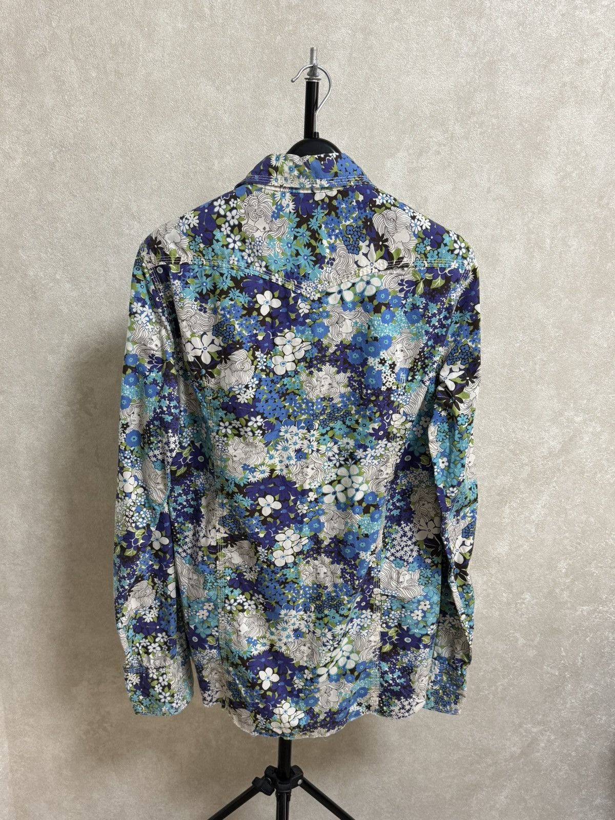True Religion Vintage True Religion Floral Print Shirt Jacket Men’s Size M Size US M / EU 48-50 / 2 - 10 Thumbnail