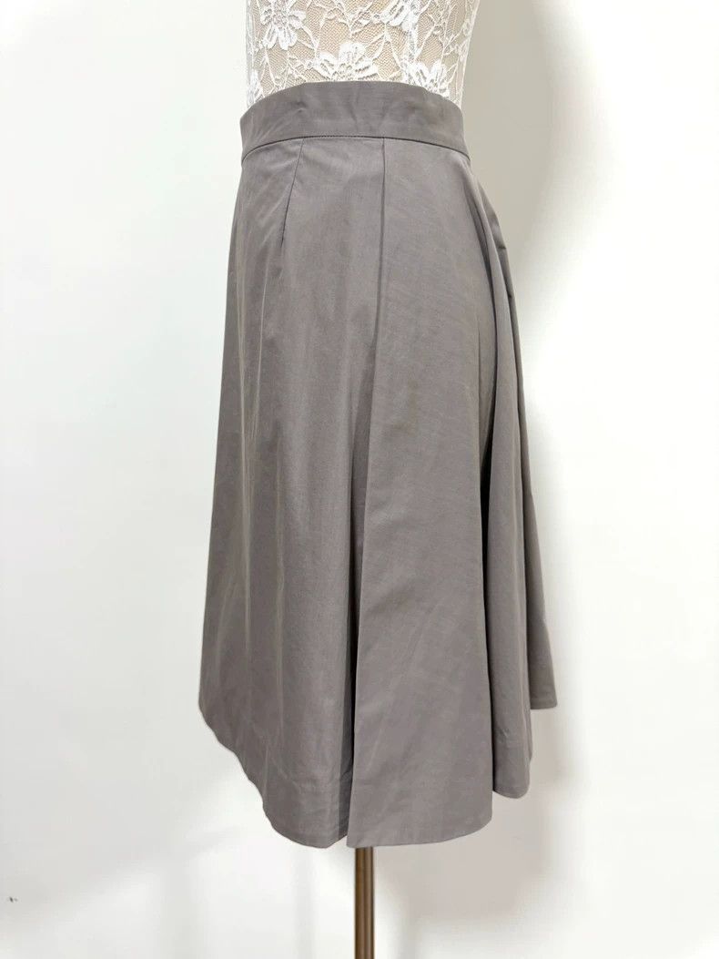 Vivienne Westwood Vivienne Westwood size2 Kaki grey cut skirt Size 28" / US 6 / IT 42 - 6 Thumbnail