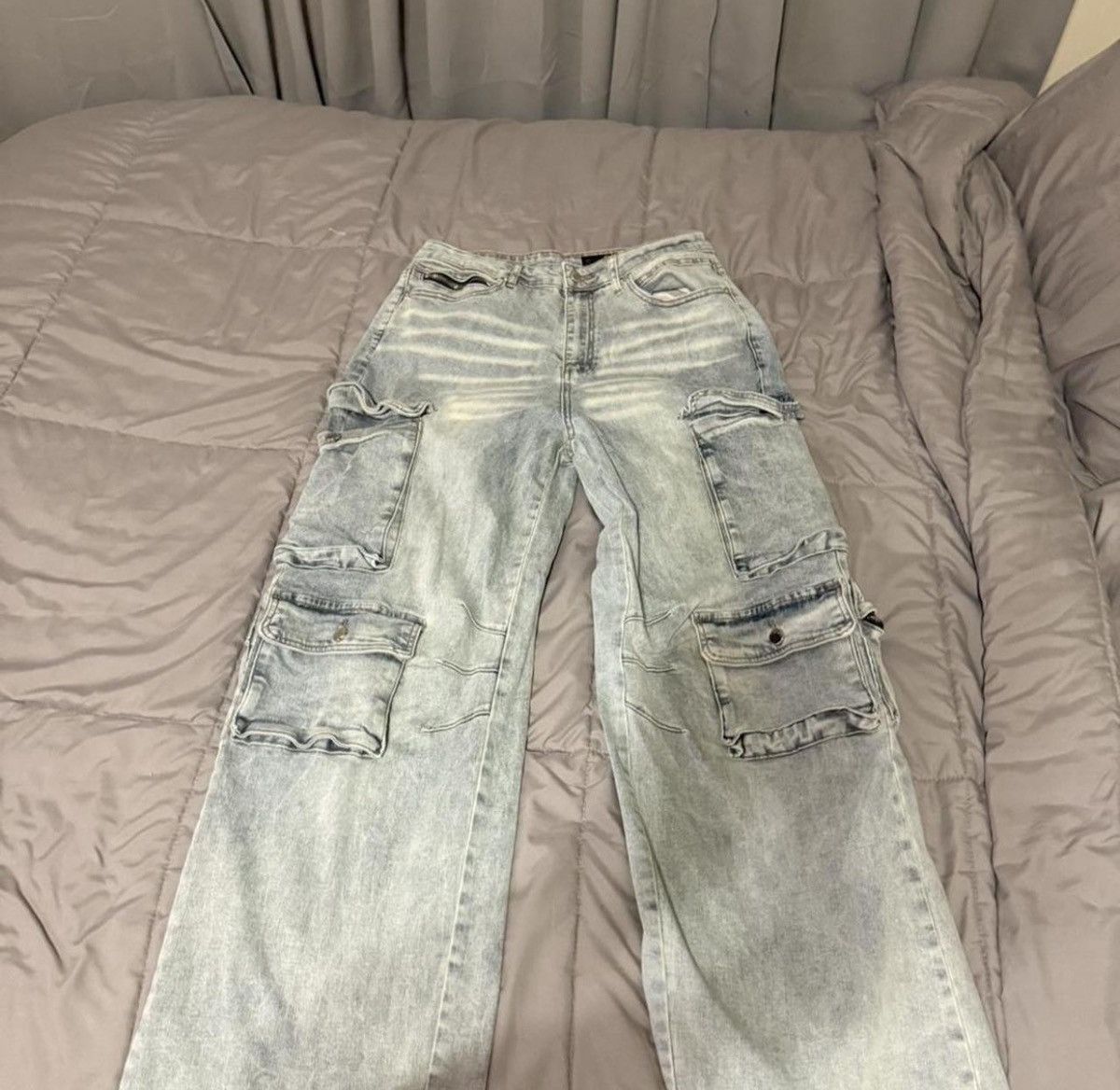 Other Baggy Cargo Denim Jeans Size US 32 / EU 48 - 1 Thumbnail