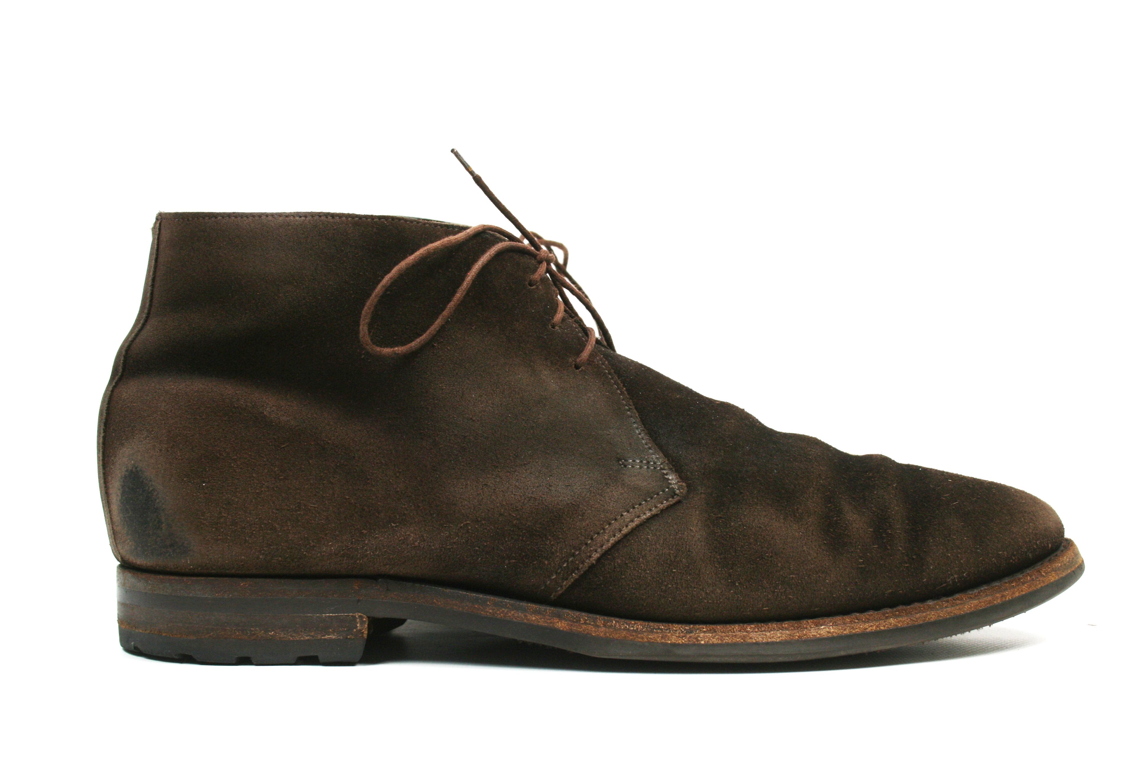 Crockett & Jones Bodmin Suede Chukka Boots Made in England Size US 11.5 / EU 44-45 - 3 Thumbnail