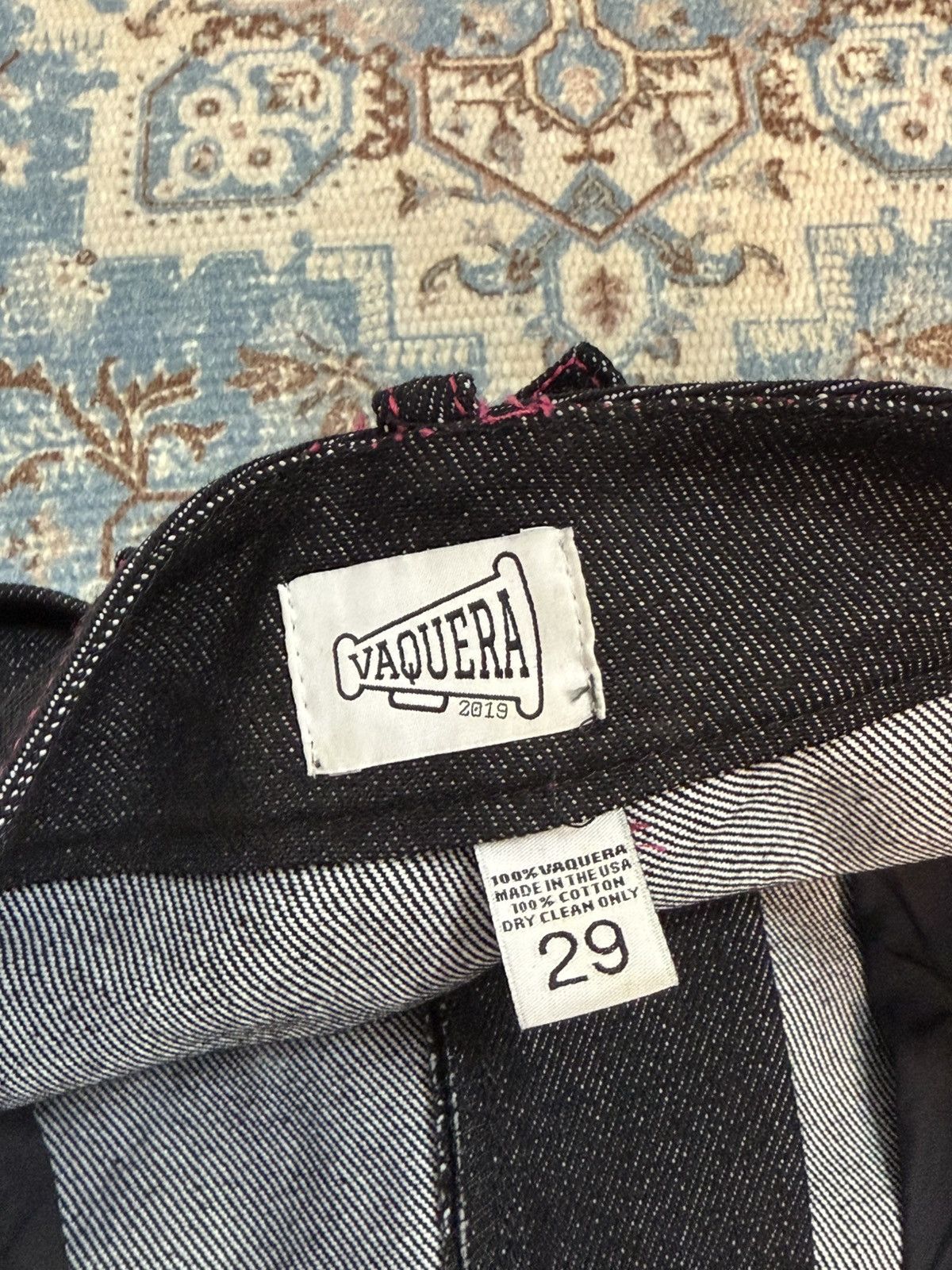 Vaquera Vaquera SS 2019 Baggy Oversized Denim Pants Size US 29 - 5 Thumbnail