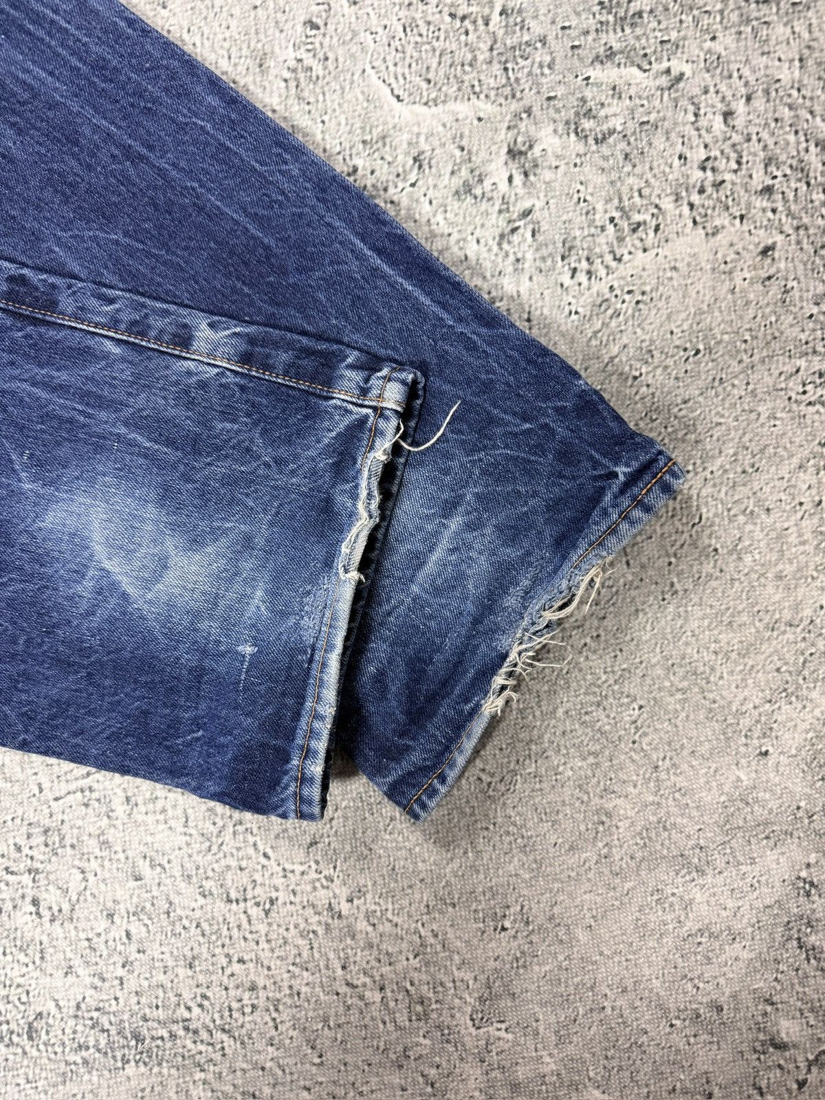 Evisu Evisu jeans daicock big logo black selvedge denim navy Size US 32 / EU 48 - 7 Thumbnail