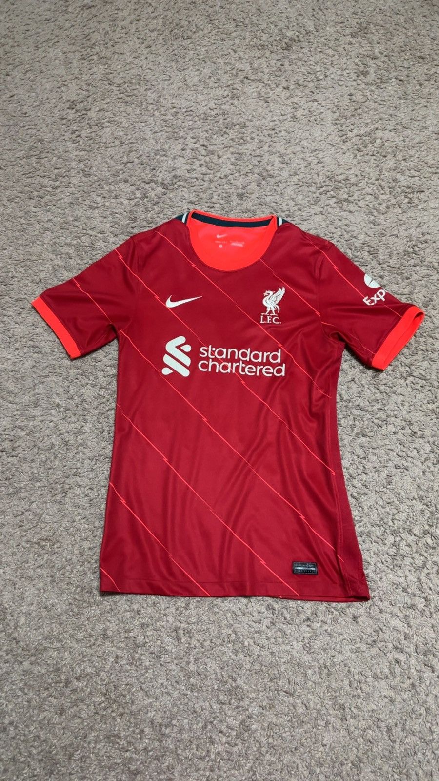 Nike 2021/2022 Nike Liverpool Mohammed Salah Jersey Size small Size US S / EU 44-46 / 1 - 1 Thumbnail