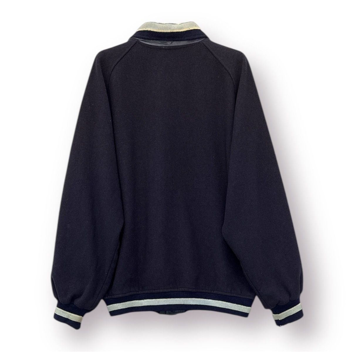Vintage 🔥 Vintage 90's japan Baseball Team Reversible Varsity Jacket Size US L / EU 52-54 / 3 - 10 Thumbnail