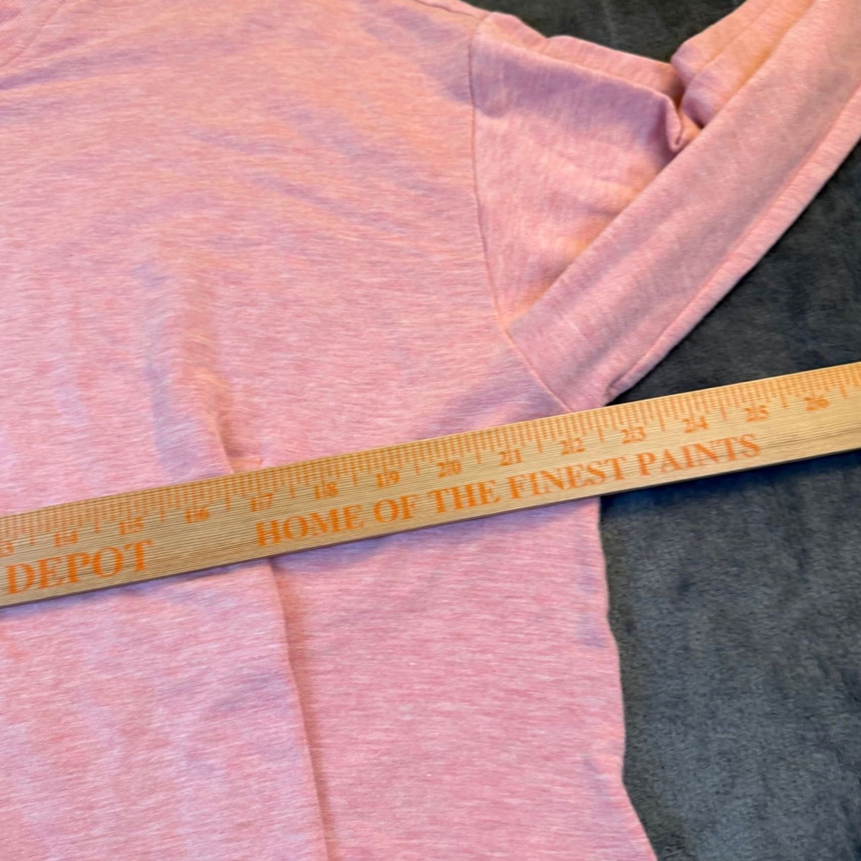 Athleta Athleta Puravida Sweatshirt Womens L Pink Mock Neck Relaxed Fit Pockets Pullover Athleisure Loungewear Gym & Training Size L / US 10 / IT 46 - 7 Thumbnail