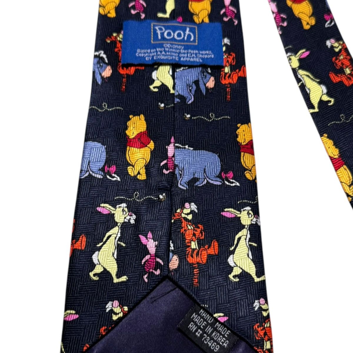 Disney × Vintage Lot of 2 Vintage Disney Pooh Silk Pooh Tigger Eeyore Ties Size ONE SIZE - 4 Thumbnail