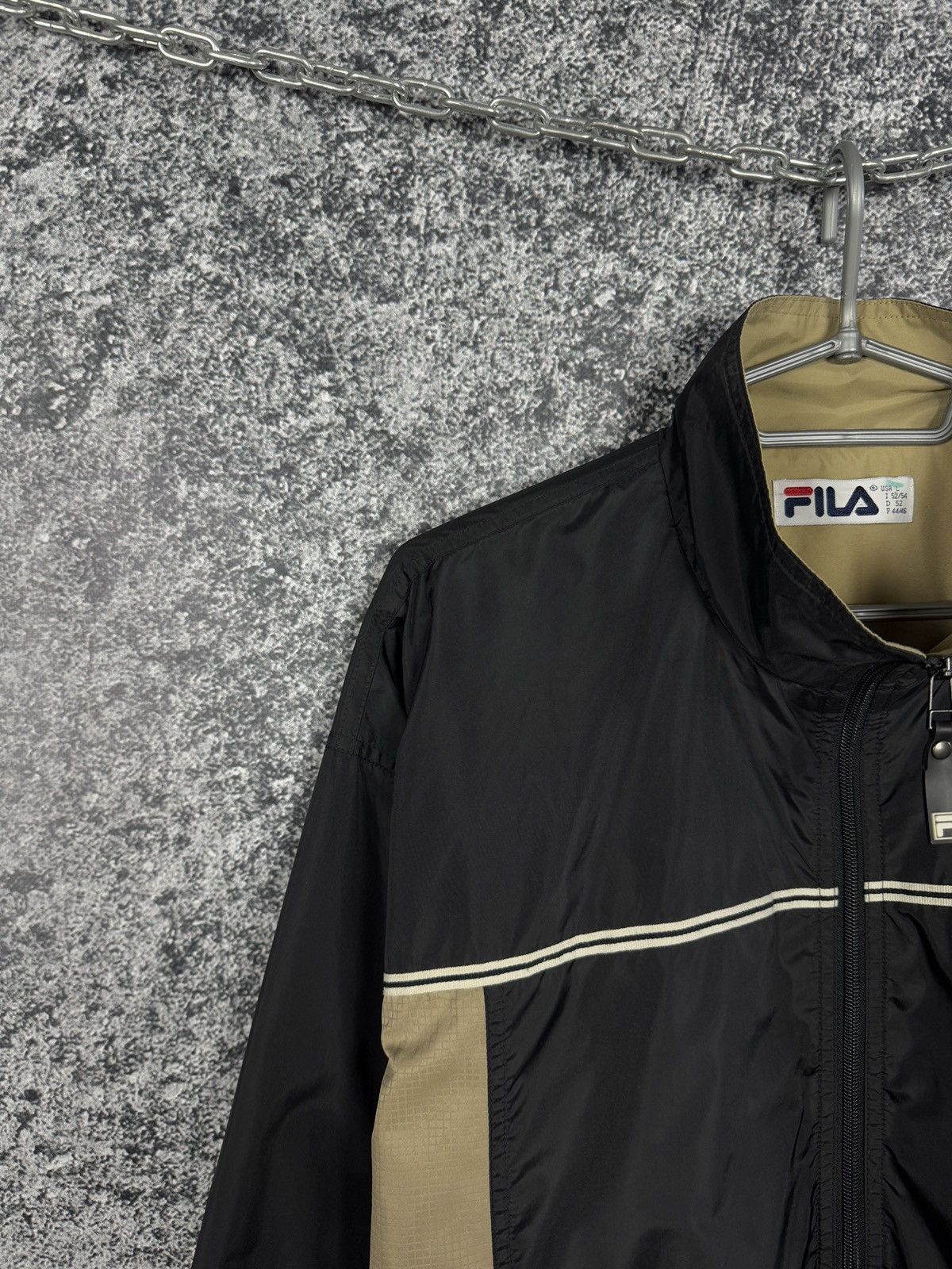 Fila Fila Vintage Nylon Jacket Windbreaker Streetwear Size L Size US L / EU 52-54 / 3 - 3 Thumbnail