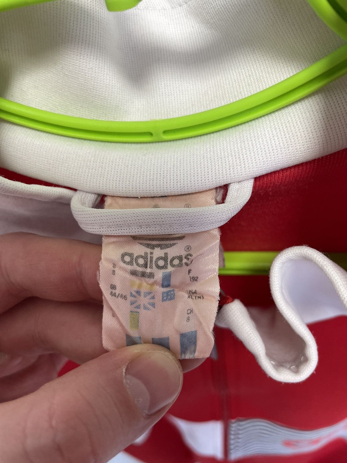 Adidas × Vintage Vintage Rare 80s Adidas Track top Striped Baggy Size US M / EU 48-50 / 2 - 7 Thumbnail