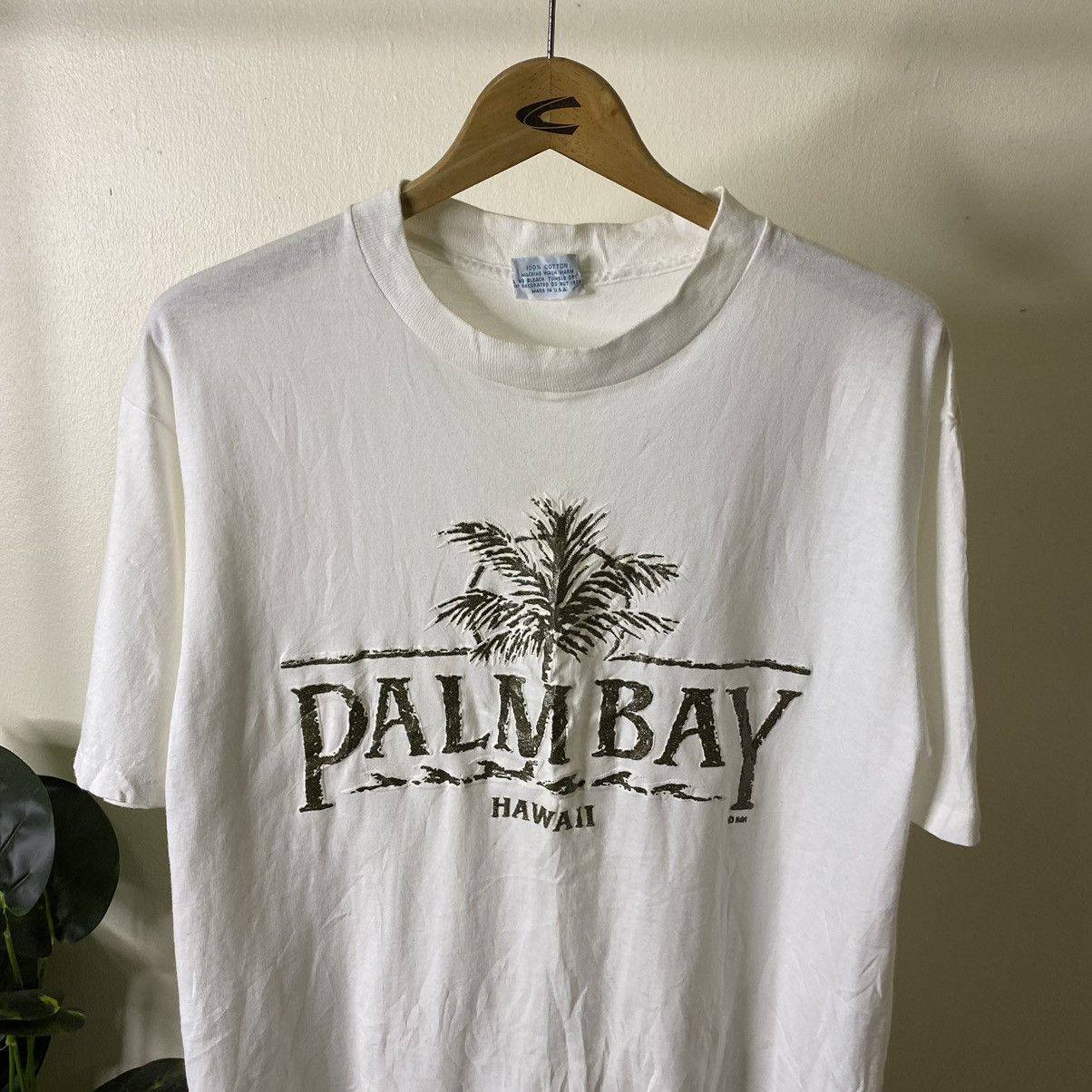 Other Vintage 1990s Palm Bay Hawaii Surf Tee Size US M / EU 48-50 / 2 - 2 Thumbnail